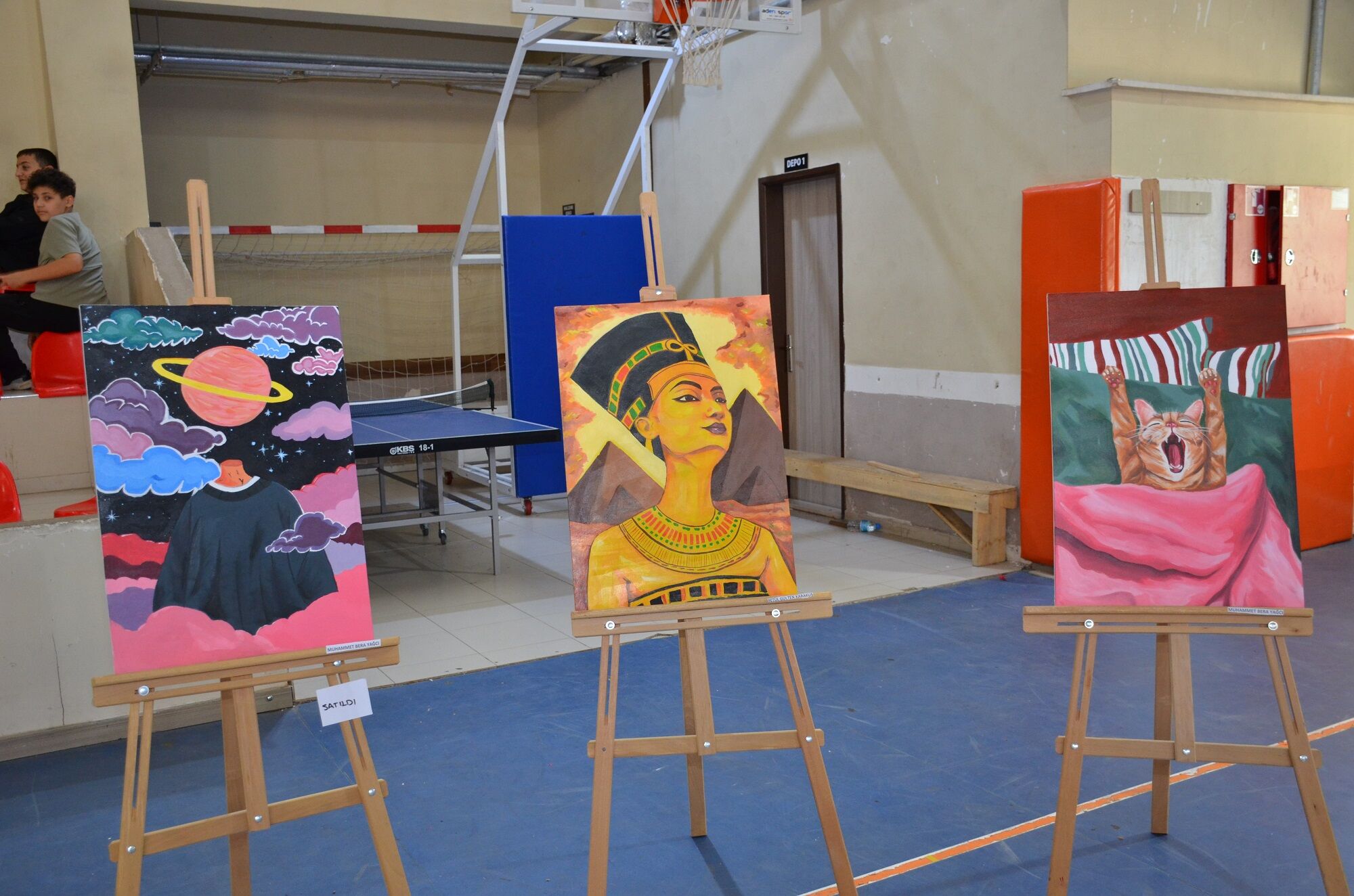 Afşin Fen Lisesi’nden Sanat Dolu Yıl Sonu Sergisi