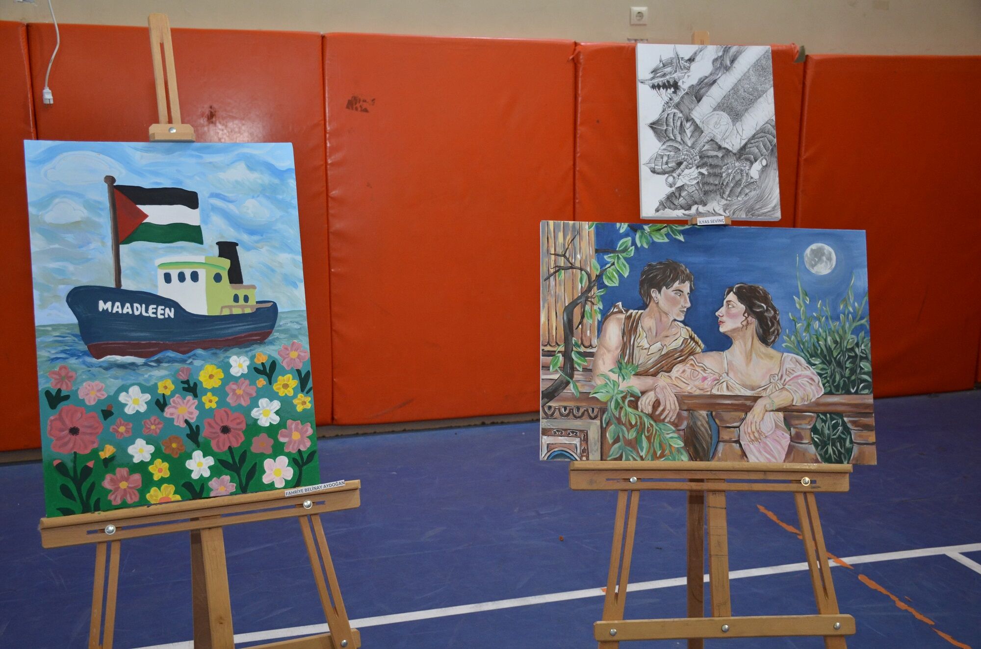 Afşin Fen Lisesi’nden Sanat Dolu Yıl Sonu Sergisi