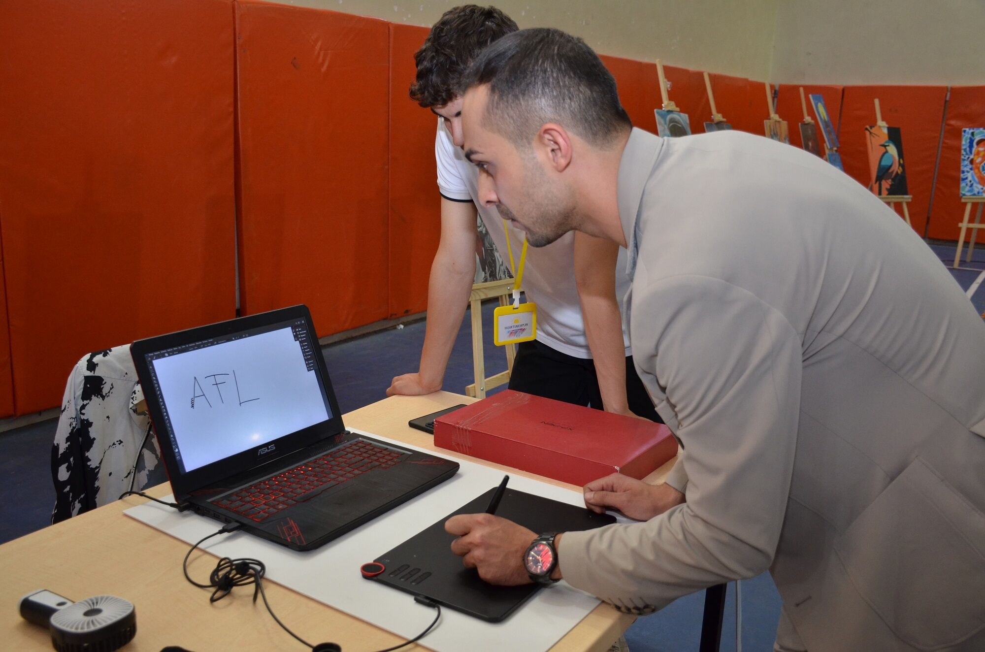 Afşin Fen Lisesi’nden Sanat Dolu Yıl Sonu Sergisi