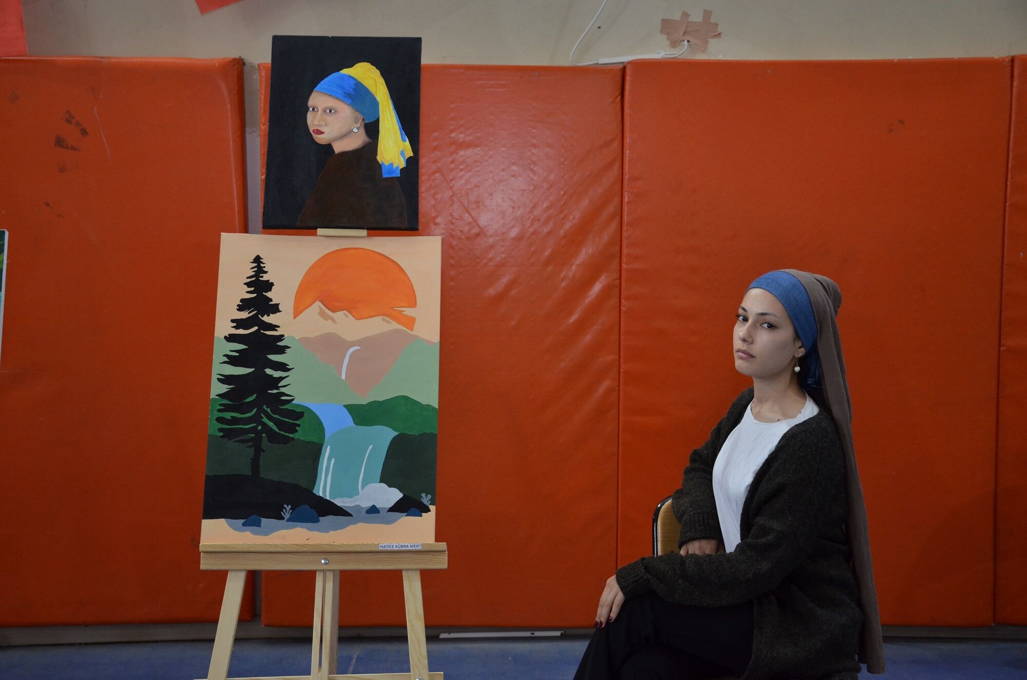 Afşin Fen Lisesi’nden Sanat Dolu Yıl Sonu Sergisi