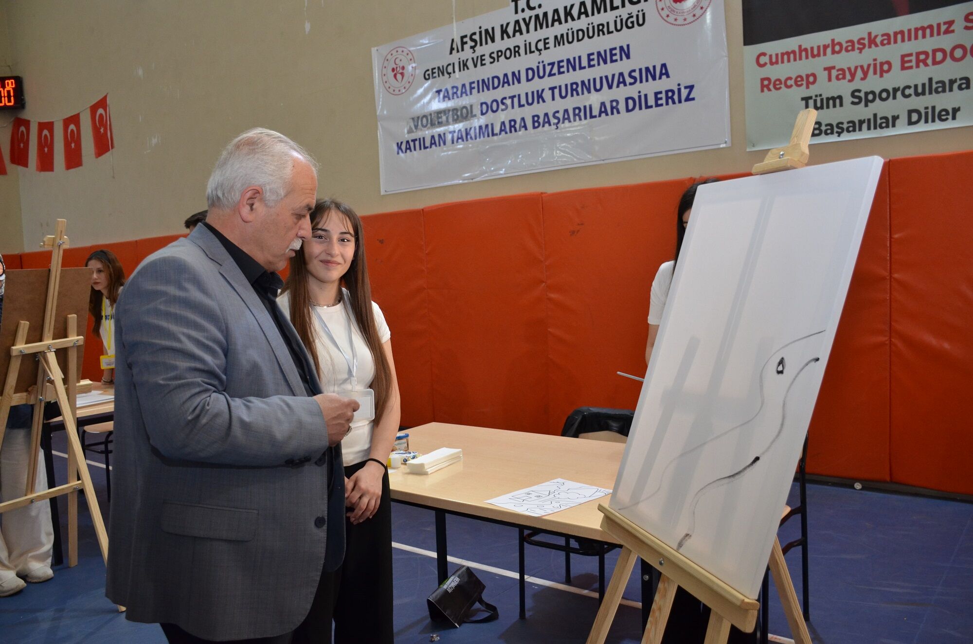 Afşin Fen Lisesi’nden Sanat Dolu Yıl Sonu Sergisi