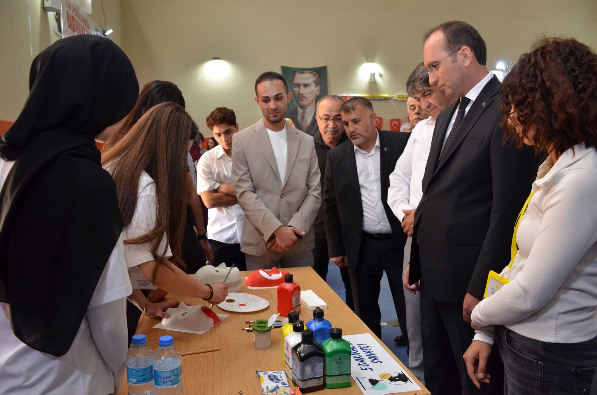 Afşin Fen Lisesi’nden Sanat Dolu Yıl Sonu Sergisi