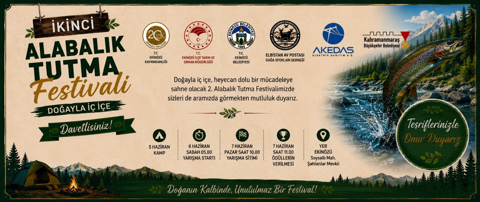 Ekinözü’nde 2.Alabalık Festivali Başlıyor (3)