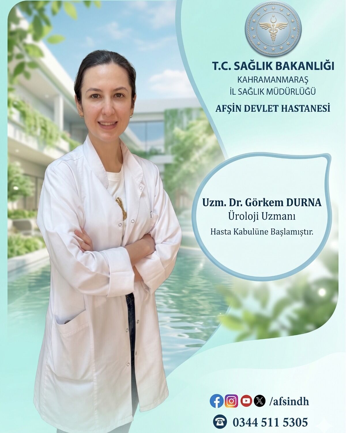 Fşin Devlet Hastanesi’ne 3 Yeni Uzman Hasta Kabulüne Başladı