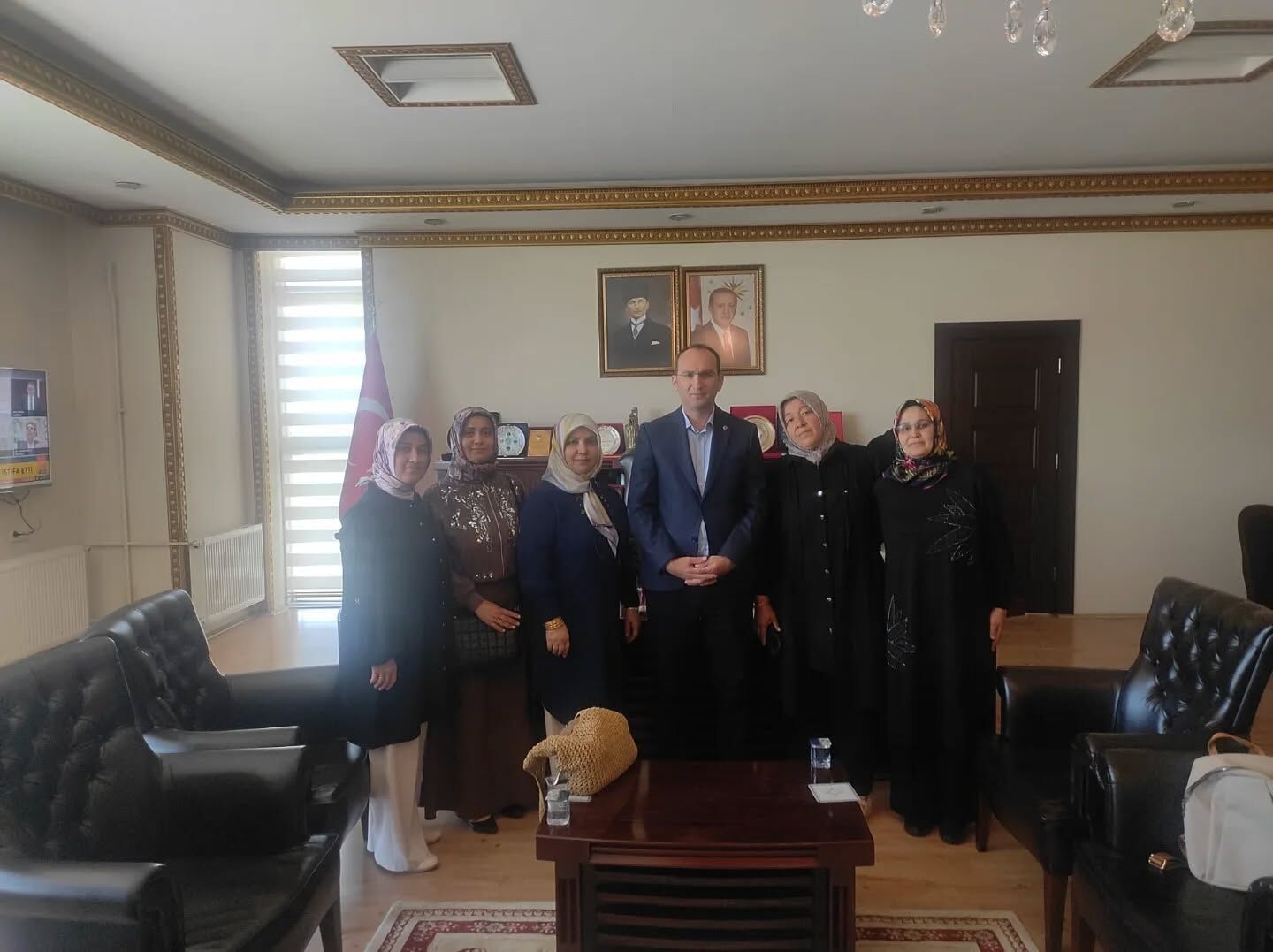 Halk Eğitim Kursiyerlerinden Kaymakam Sarıdoğan’a Ziyaret2