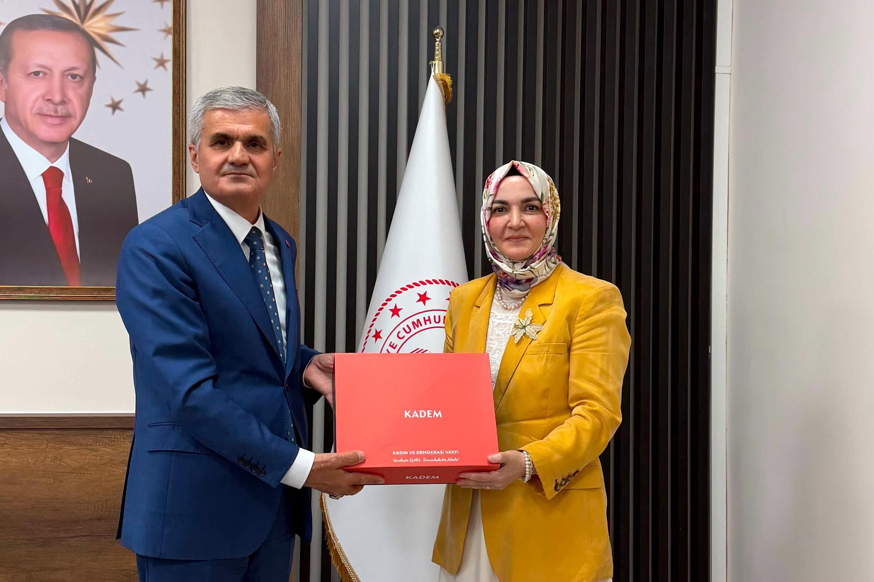 İl Millî Eğitim Müdürü Akpınar, Kadem Heyetini Ağırladı1