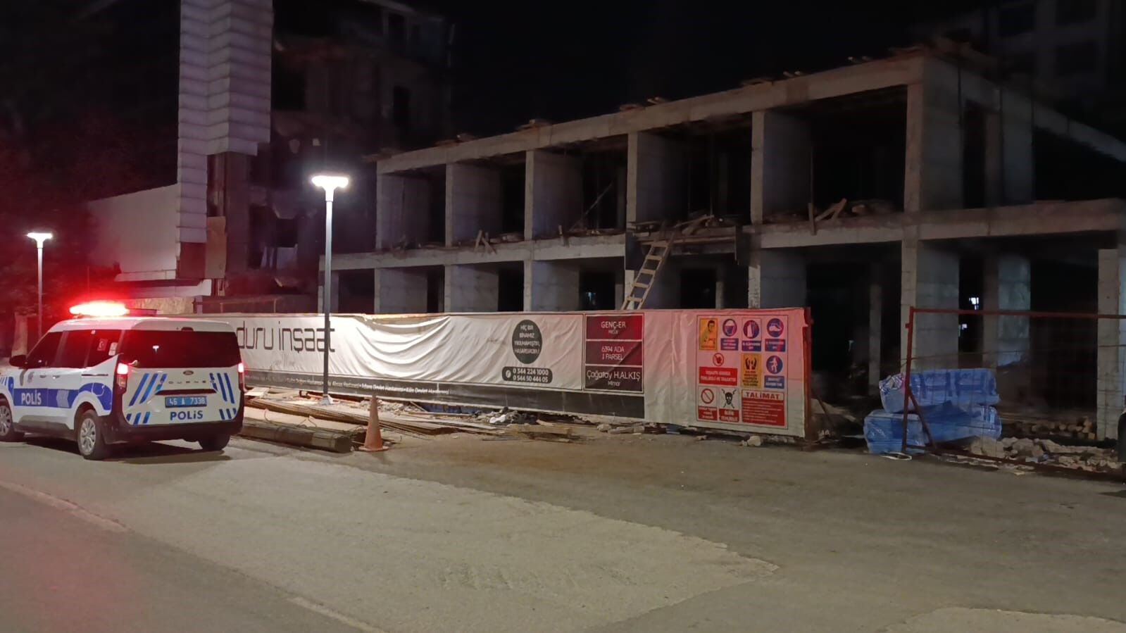 İnşaat Alanında Korkunç Kaza 32 Yaşındaki Genç Yoğun Bakımda (4)