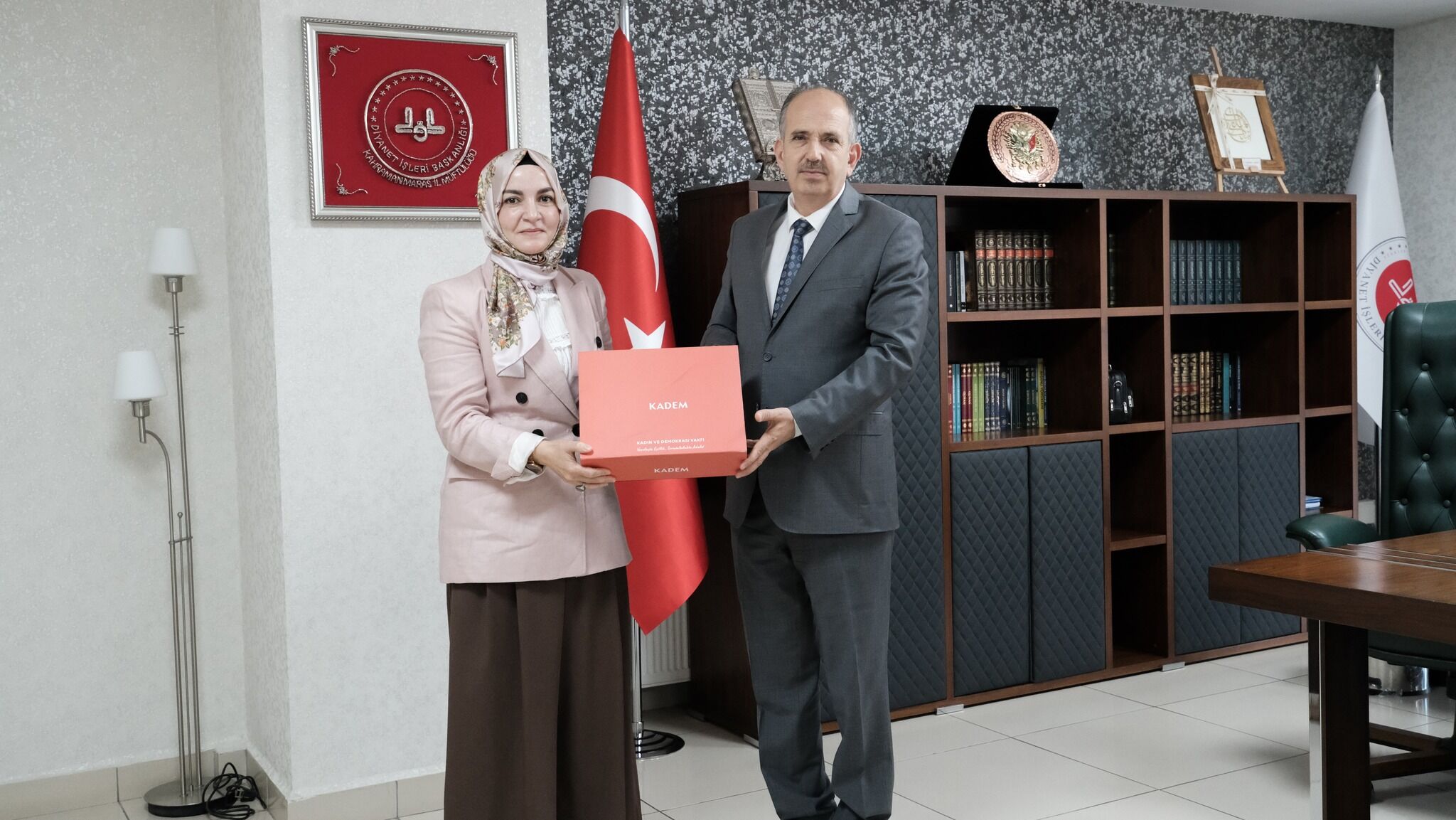 Kadem Kahramanmaraş İl Temsilciliğinden İl Müftüsü Dr. Güller’e Ziyaret