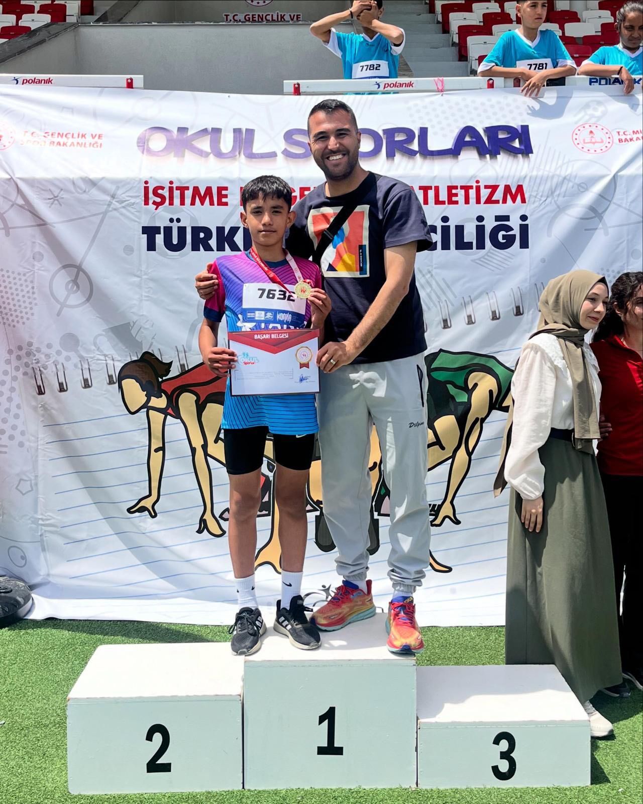 Kahramanmaraşlı Öğrenciden Çifte Türkiye Şampiyonluğu1