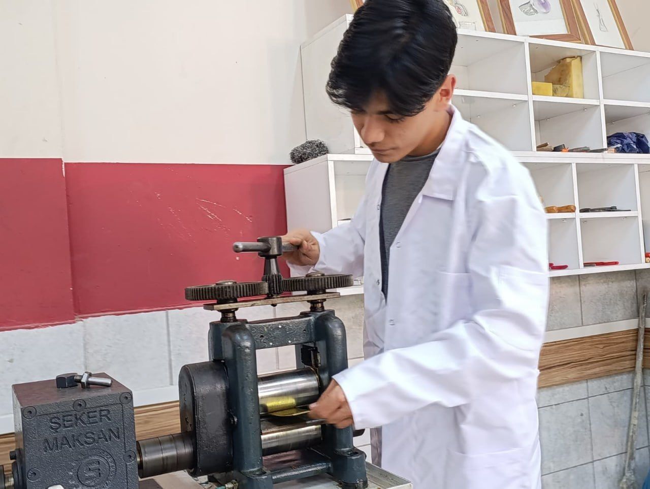 Kahramanmaraş’ta Kuyumculukta Yeni Nesil Yetişiyor (6)
