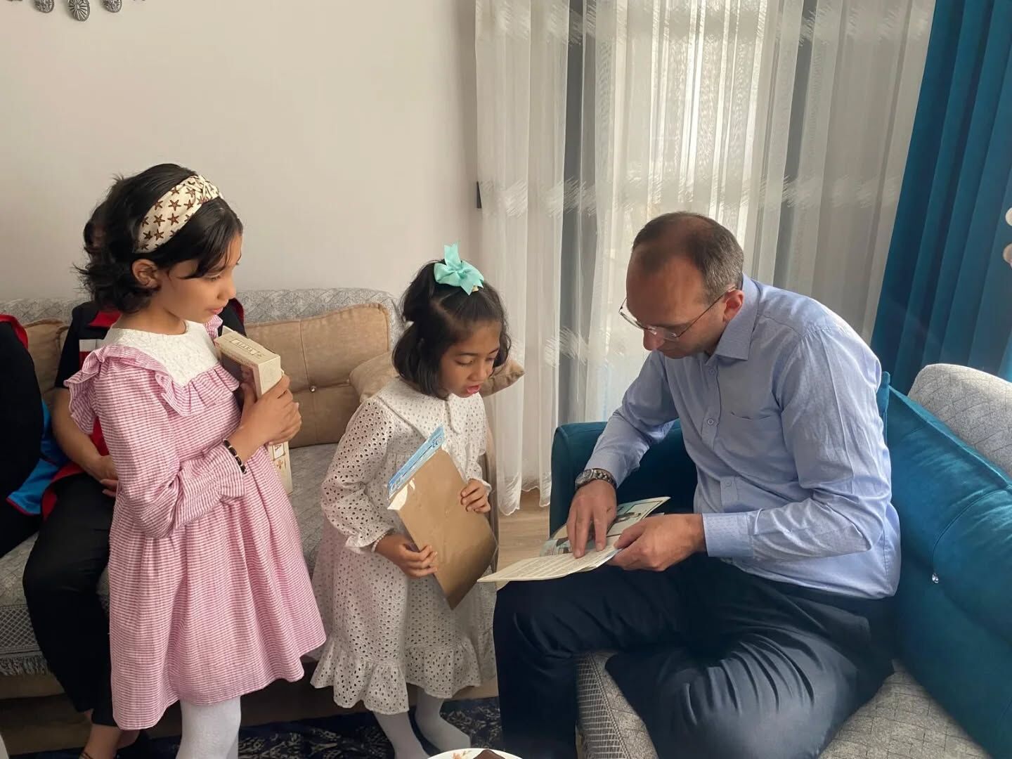 Kaymakam Sarıdoğan’dan Gökdoğan Ve Ağyar Ailelerine Ziyaret6