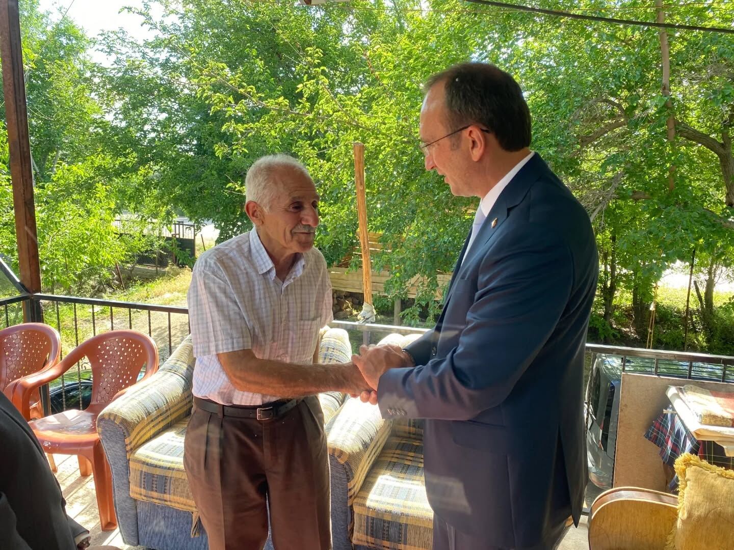 Kaymakam Sarıdoğan’dan Hacdan Dönen Vatandaşlara Ziyaret4