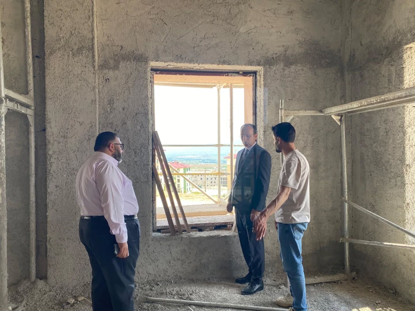Kaymakam Sarıdoğan’dan Toki̇ 4. Etap Konutları Ve Cami İnşaatına Ziyaret6