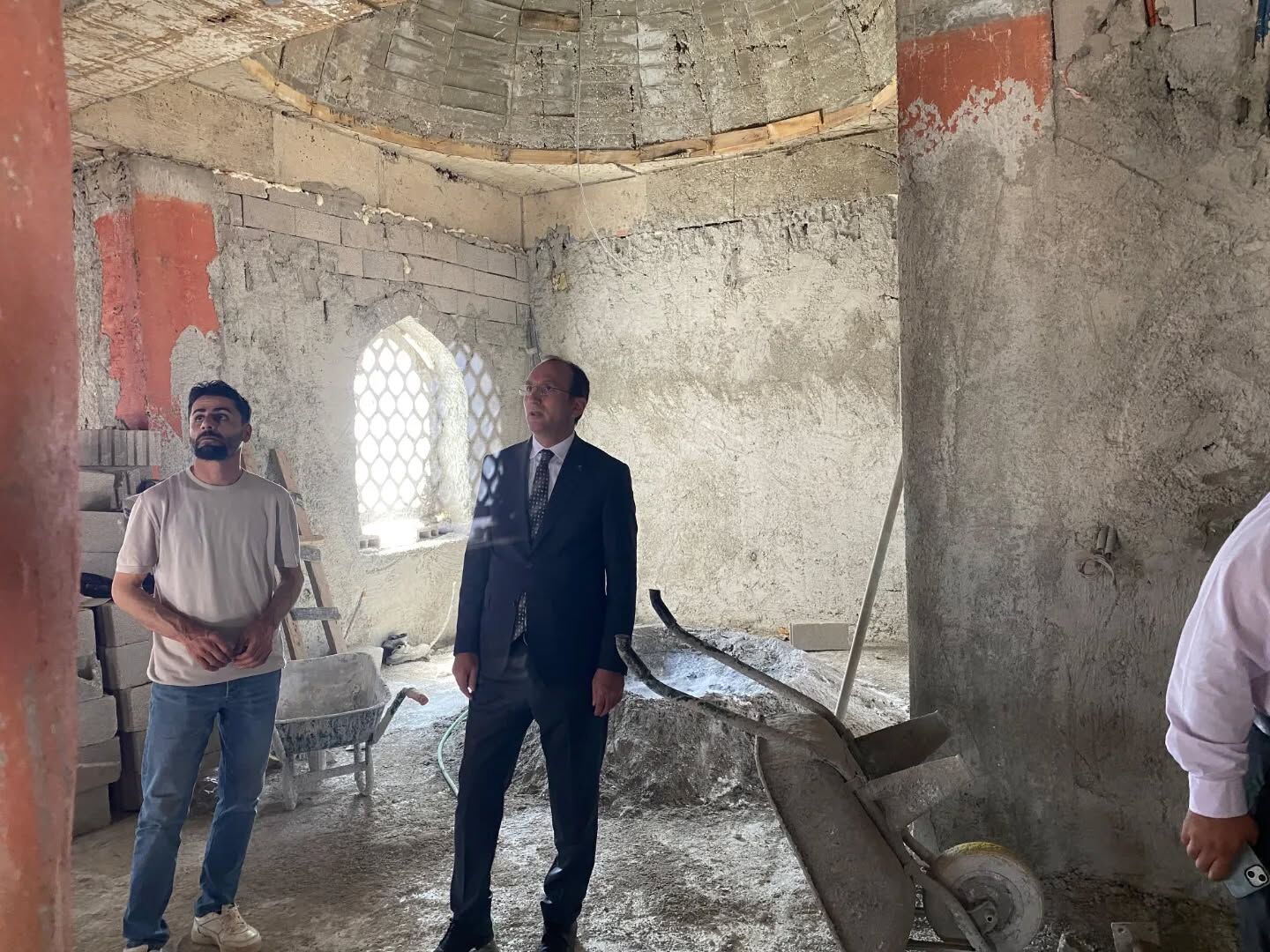 Kaymakam Sarıdoğan’dan Toki̇ 4. Etap Konutları Ve Cami İnşaatına Ziyaret7