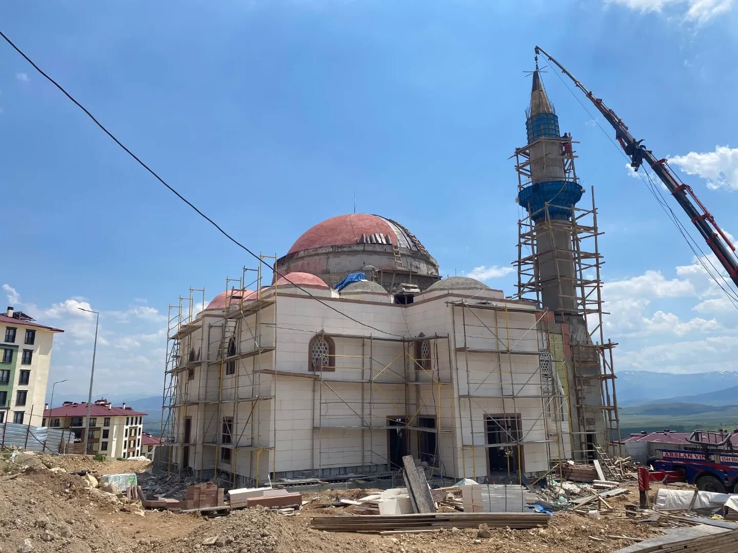 Kaymakam Sarıdoğan’dan Toki̇ 4. Etap Konutları Ve Cami İnşaatına Ziyaret9