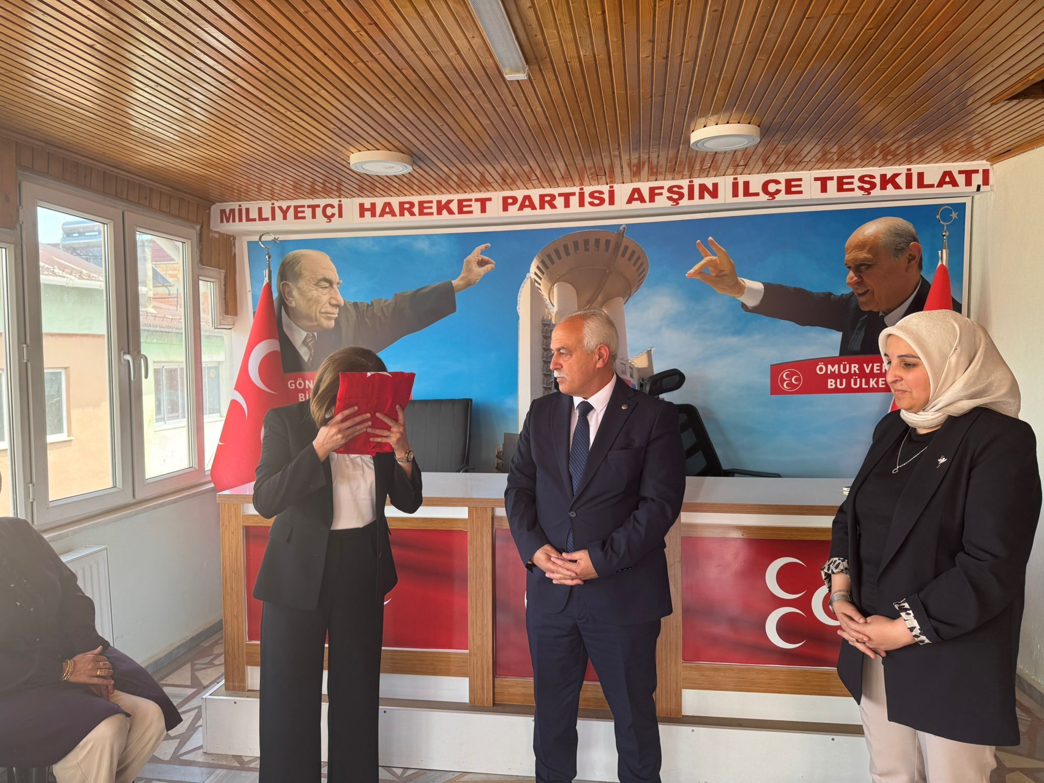 Mhp Afşin Kaçep Başkanlığı’nda Görev Değişimi (4)
