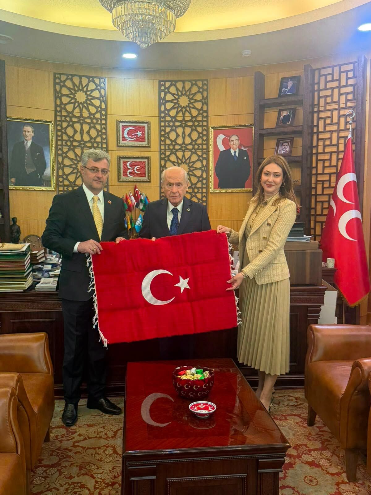 Mhp Heyetinden Devlet Bahçeli’ye Ziyaret