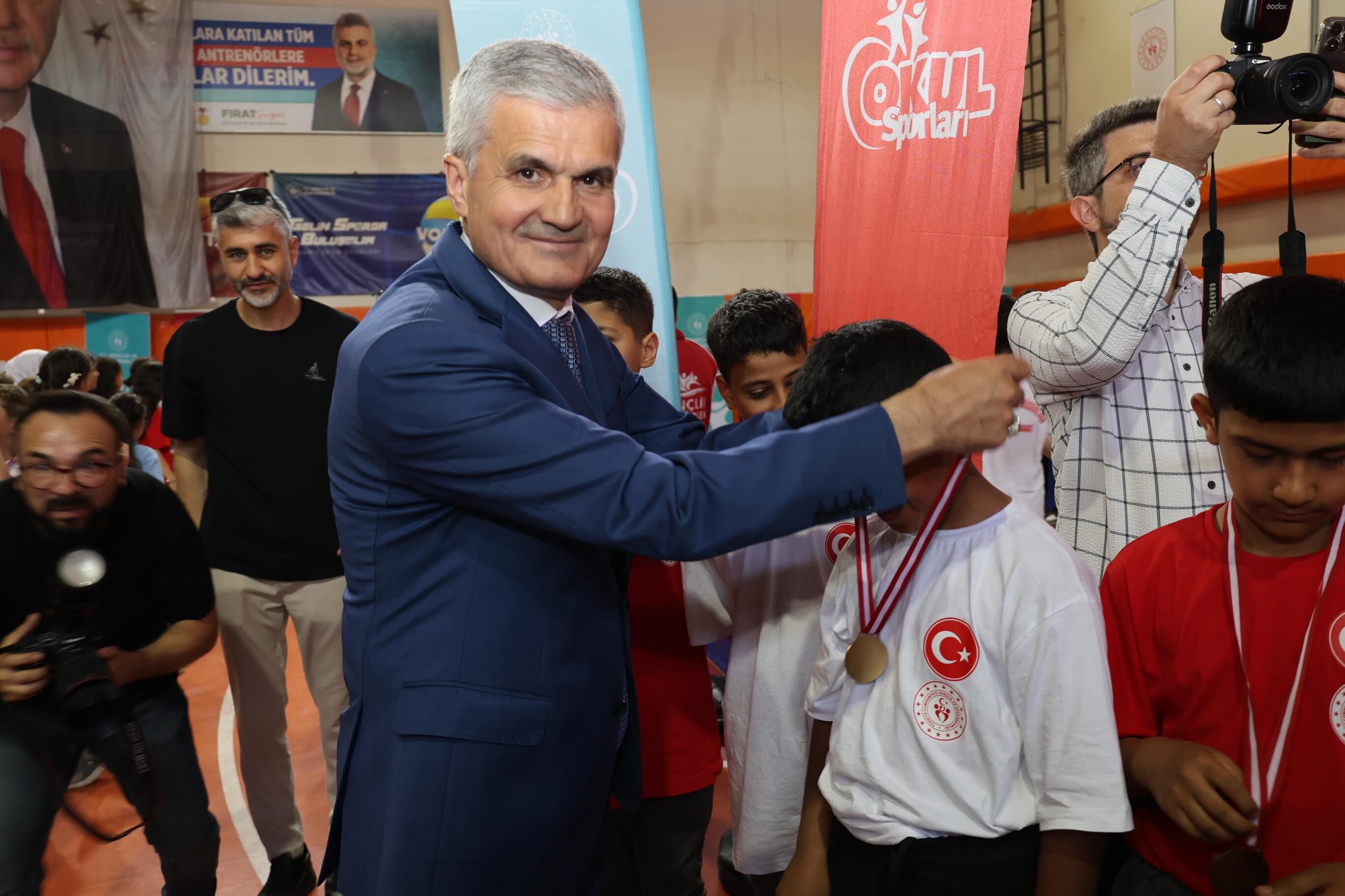 Okul Sporları Geleneksel Çocuk Oyunları Kapanış Programı Coşkuyla Gerçekleştirildi5