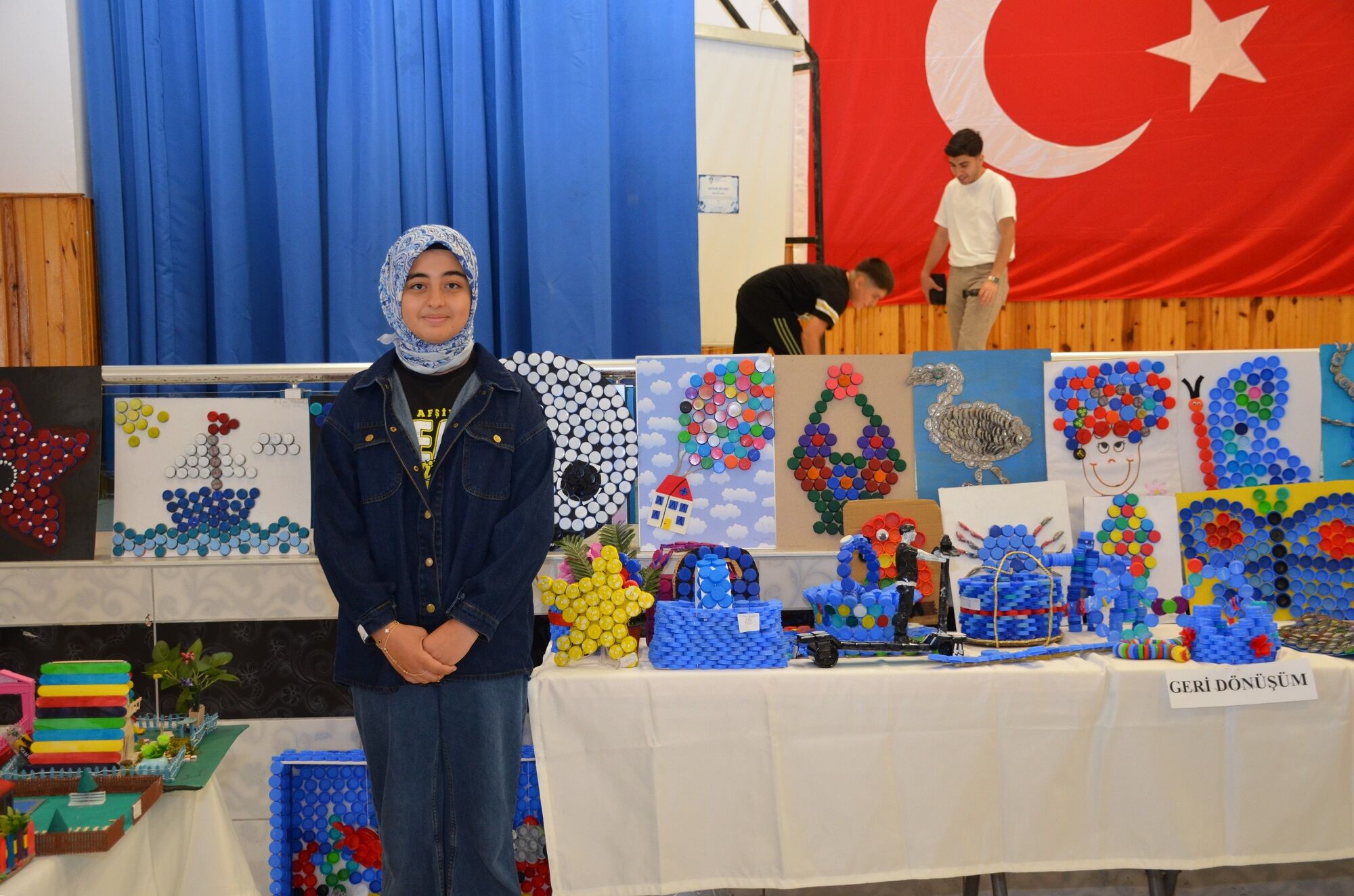 Teaş İstiklal Ortaokulu’ndan Yıl Sonuna Yakışır Sergi (14)