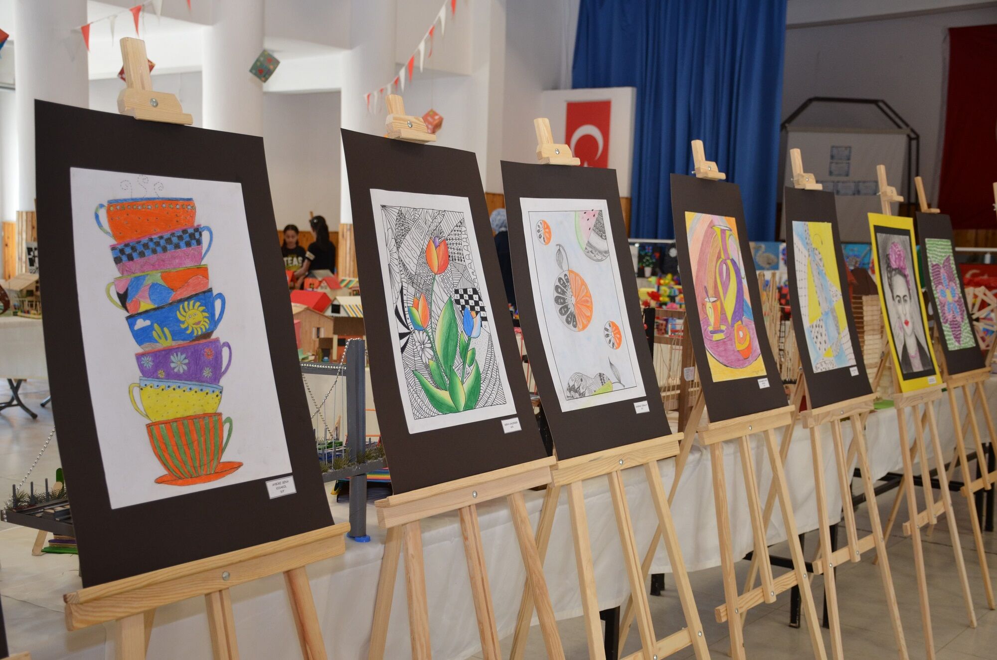 Teaş İstiklal Ortaokulu’ndan Yıl Sonuna Yakışır Sergi (2)