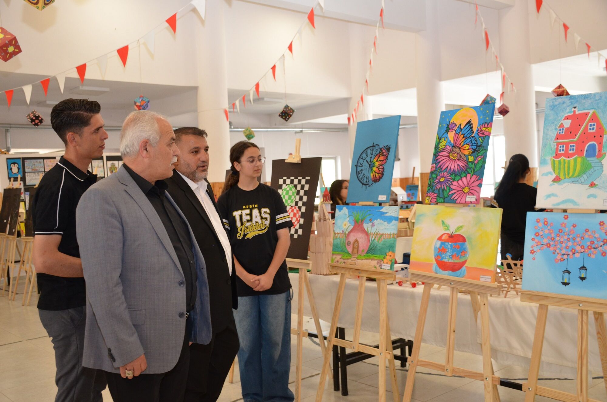 Teaş İstiklal Ortaokulu’ndan Yıl Sonuna Yakışır Sergi (25)