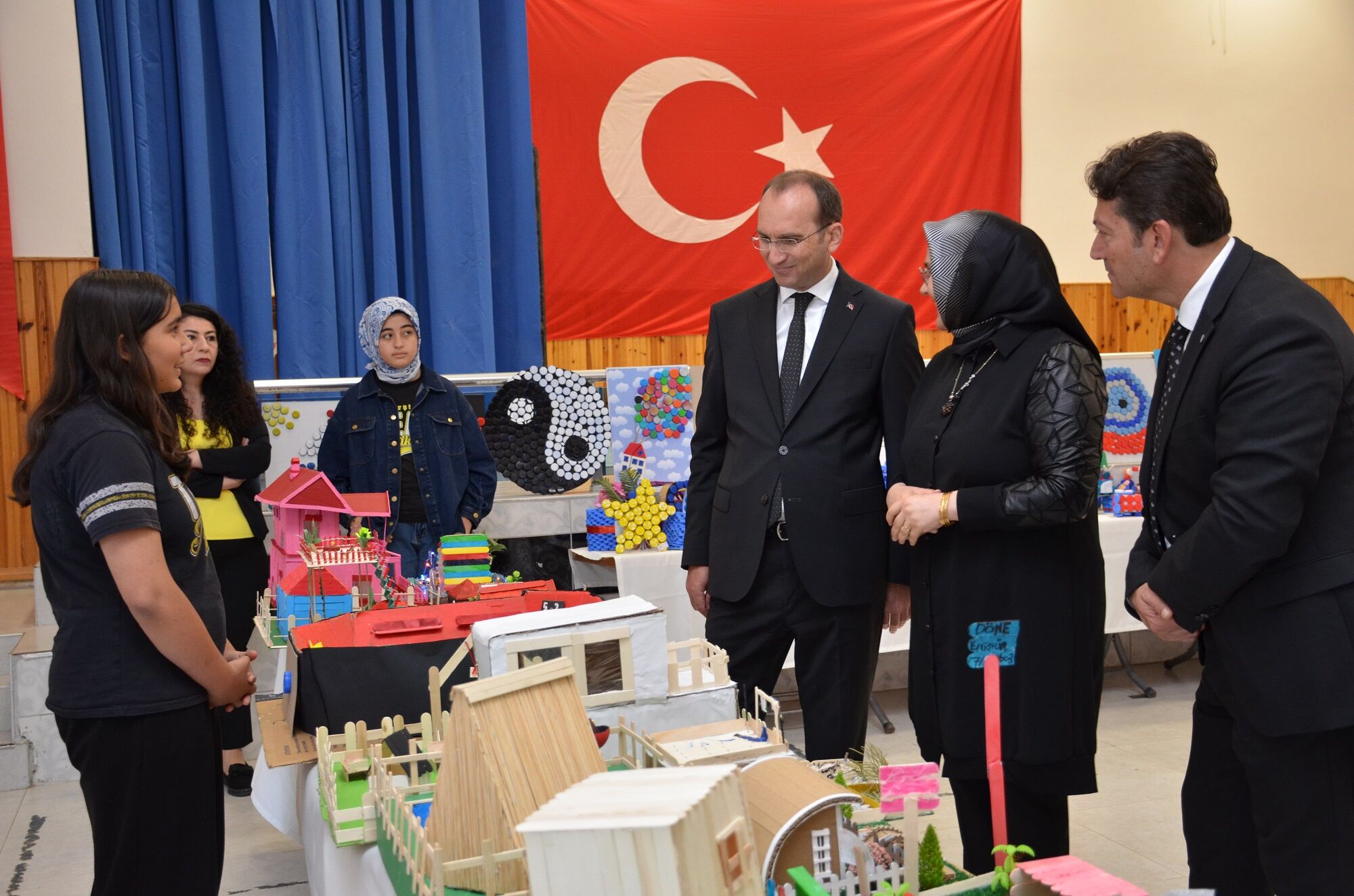 Teaş İstiklal Ortaokulu’ndan Yıl Sonuna Yakışır Sergi (34)