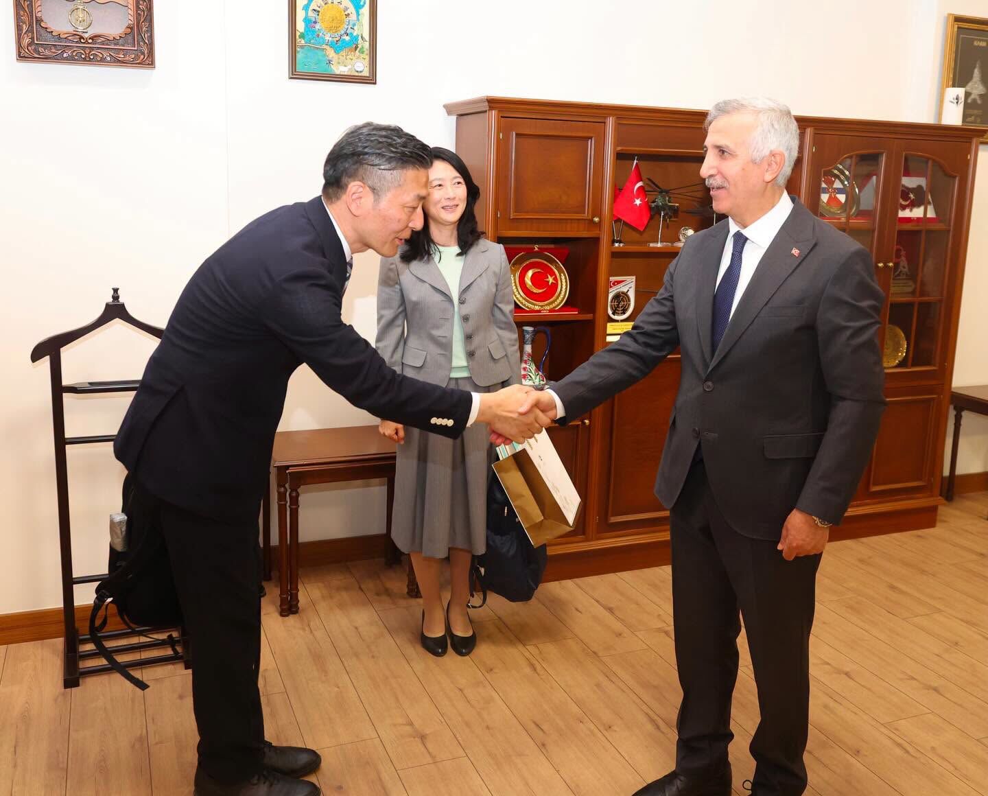 Vali Ünlüer, Unido Itpo Tokyo Heyetini Ağırladı2
