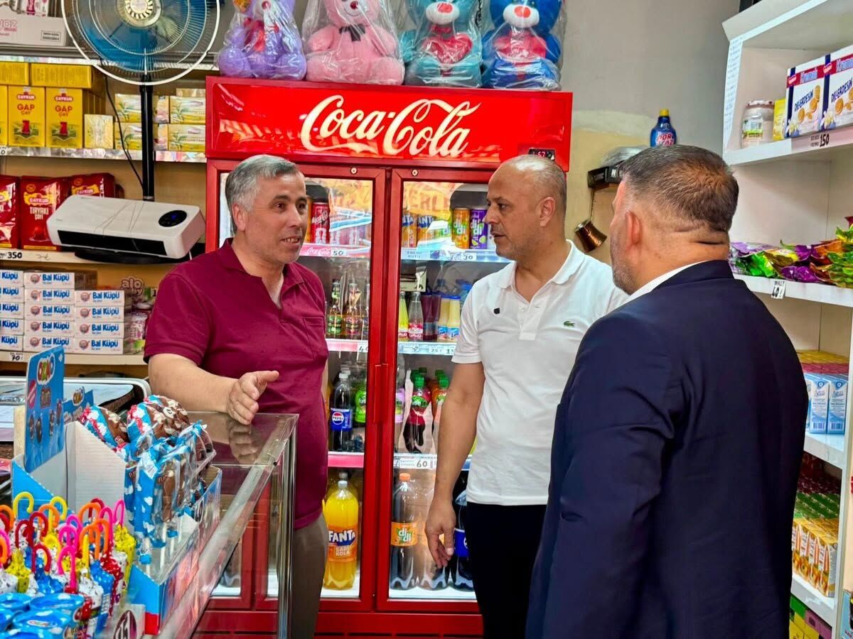 Başkan Kıraç ve Teşkilattan Esnaf Ziyareti