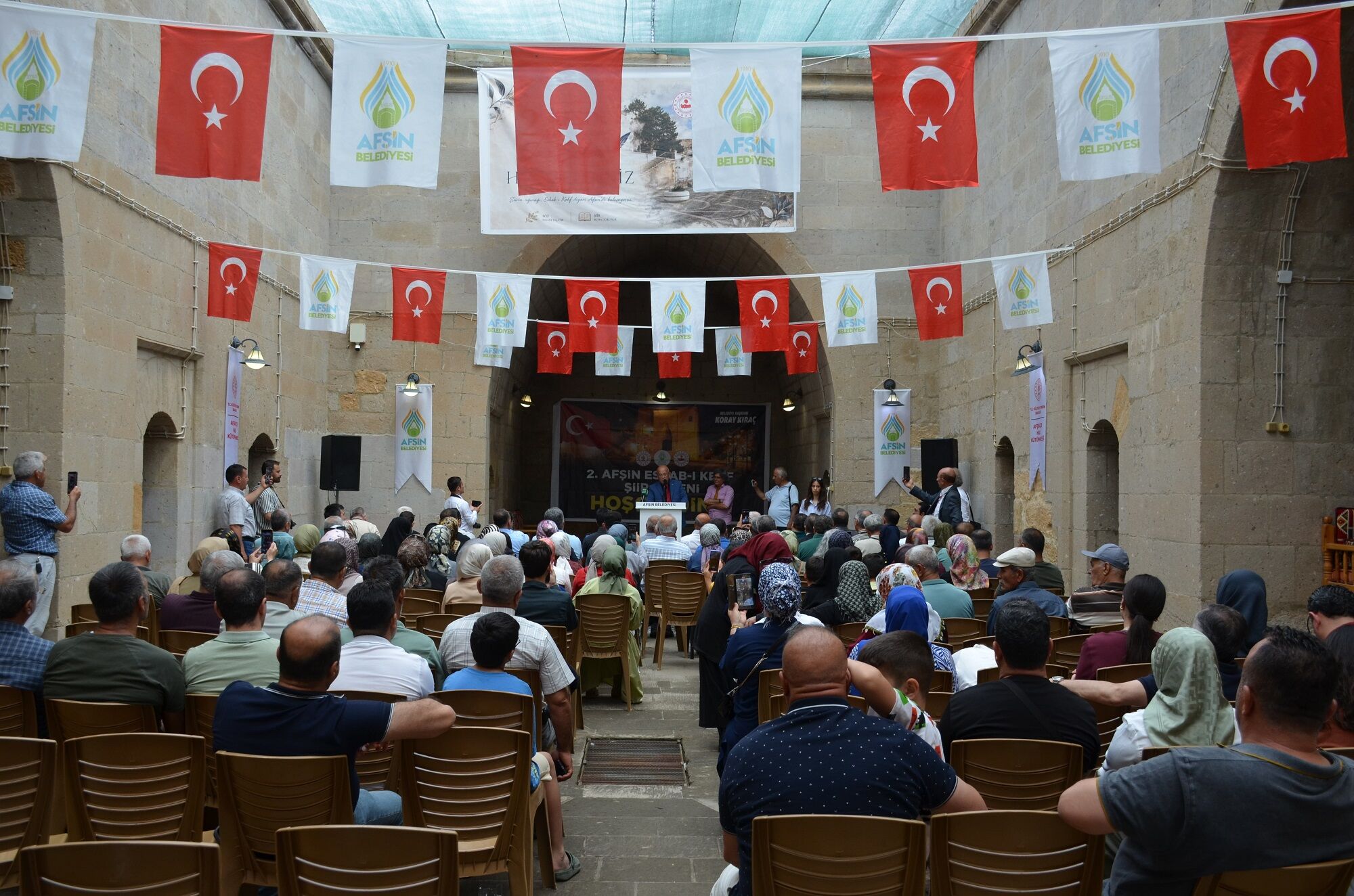 Afşin 2.Eshab I Kehf Şiir Şöleni Düzenlendi Türkiye'nin Dört Bir Yanından Şairler Buluştu (9)