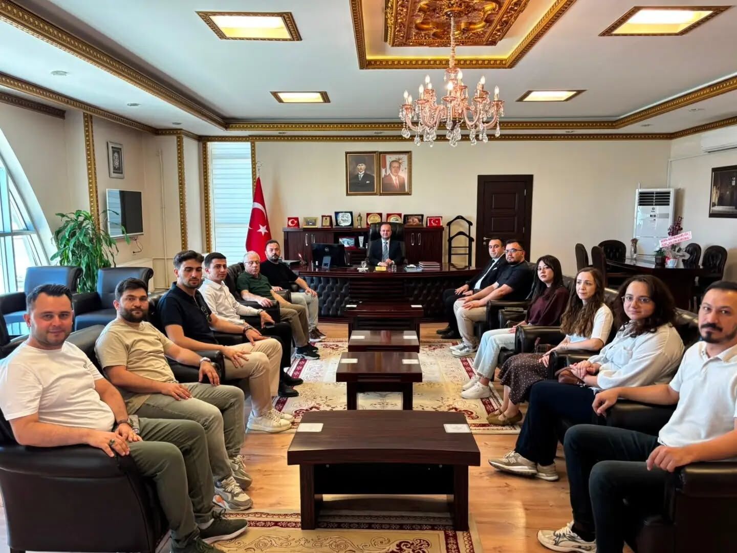 Afşin Baro Temsilciliğinden Kaymakam Abdullah Arslantürk’e Hayırlı Olsun Ziyareti2