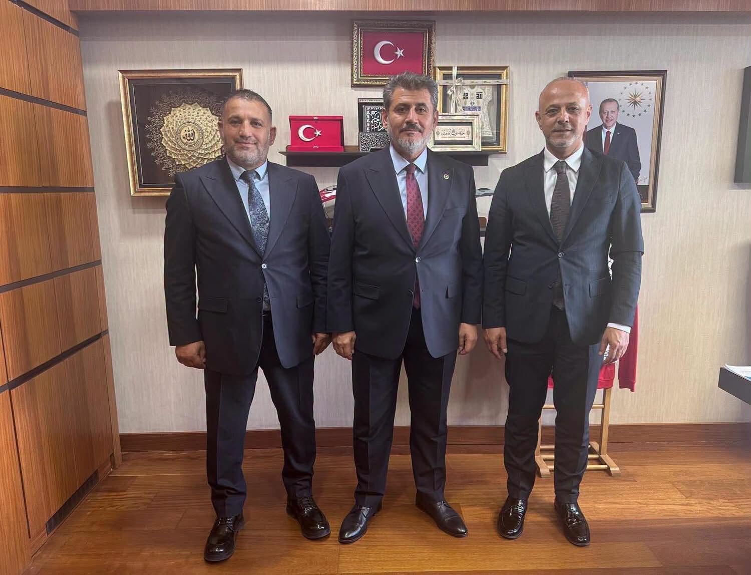 Afşin Heyetinden Ankara'da Yoğun Temaslar1