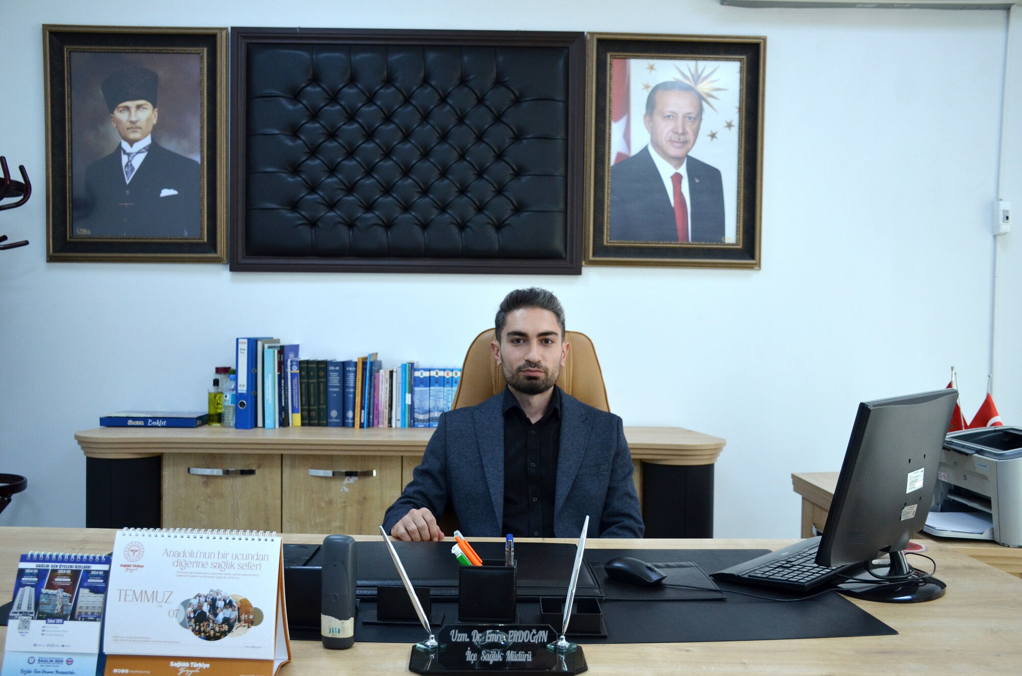 Afşin İlçe Sağlık Müdürü Emre Erdoğan Göreve Başladı (3)