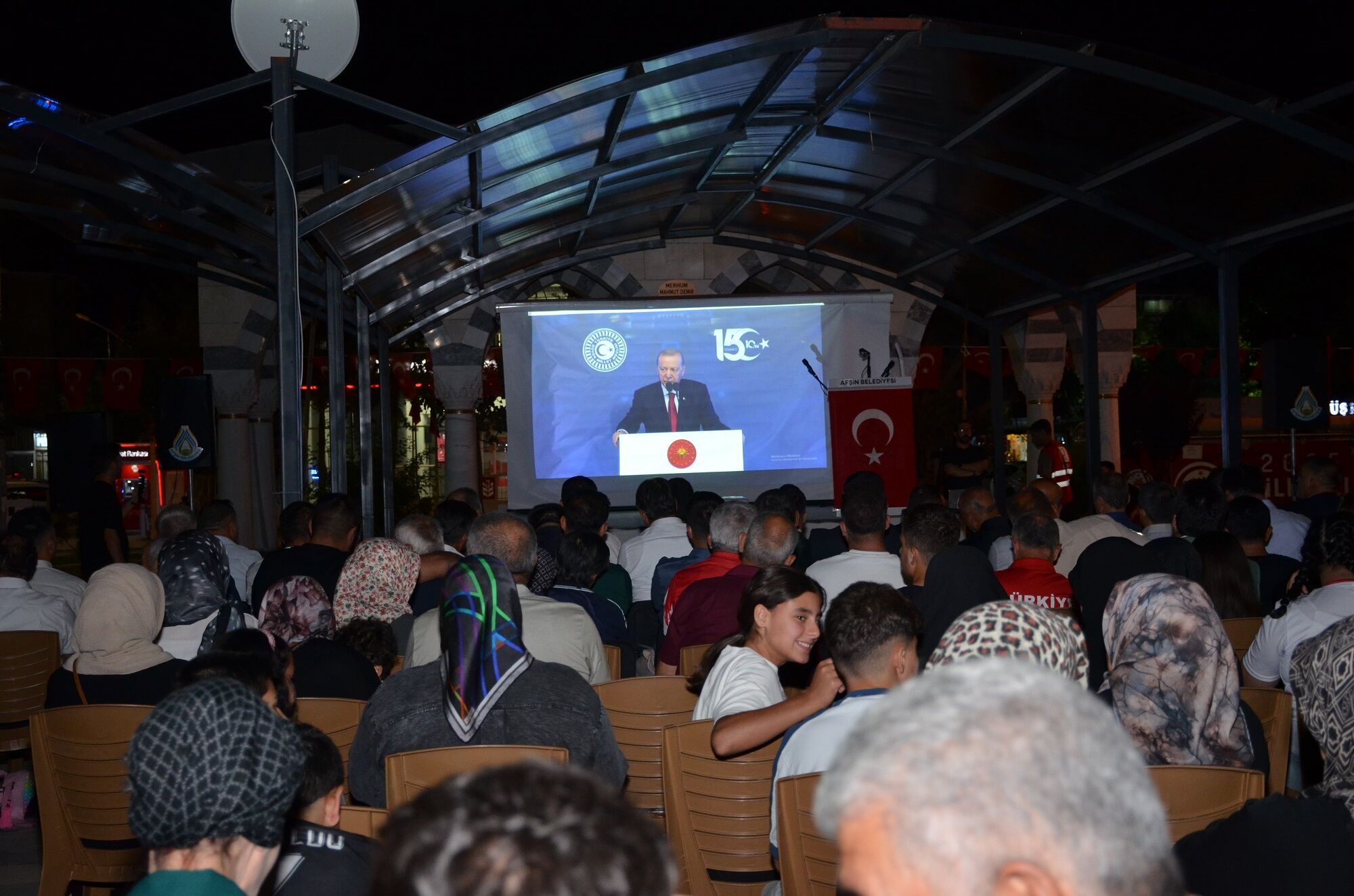 Afşin’de 15 Temmuz Demokrasi Ve Millî Birlik Günü Programı Düzenlendi (16)