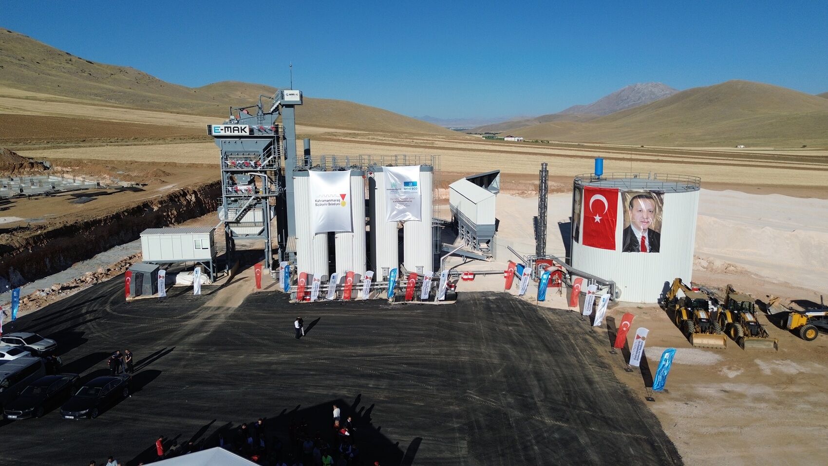 Afşin’de 800 Milyon Tl’lik Kuzey İlçeleri Asfalt Üretim Tesisi Hizmete Açıldı (1)
