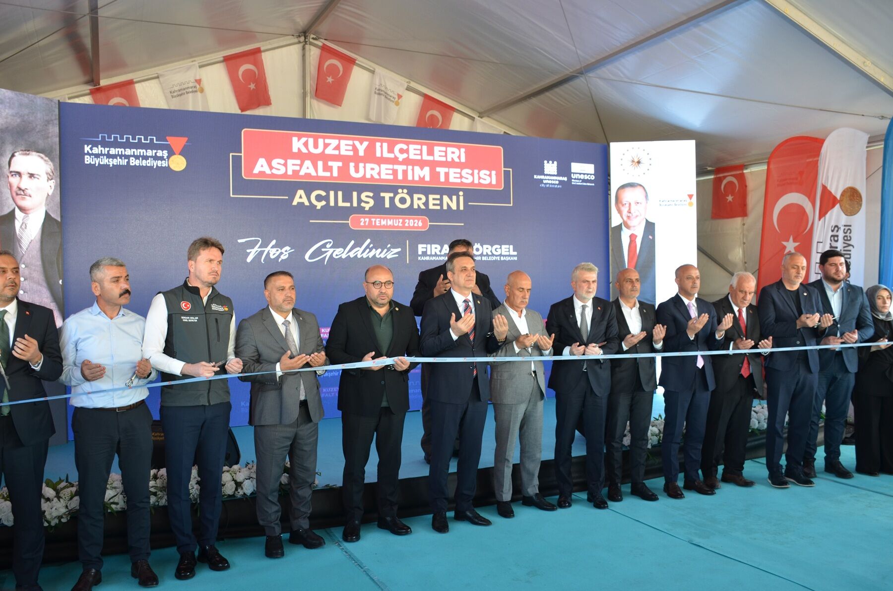 Afşin’de 800 Milyon Tl’lik Kuzey İlçeleri Asfalt Üretim Tesisi Hizmete Açıldı (14)
