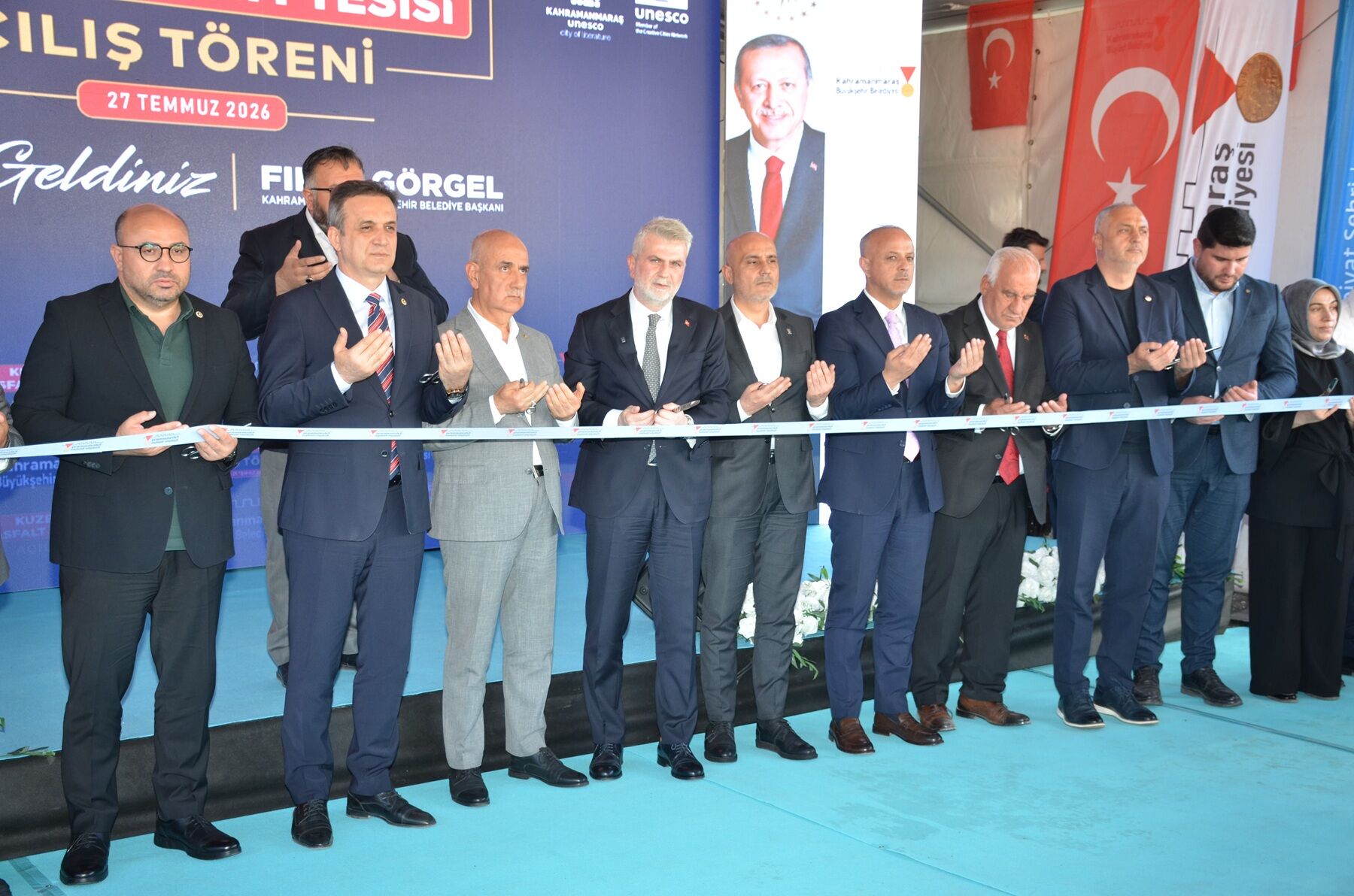 Afşin’de 800 Milyon Tl’lik Kuzey İlçeleri Asfalt Üretim Tesisi Hizmete Açıldı (15)