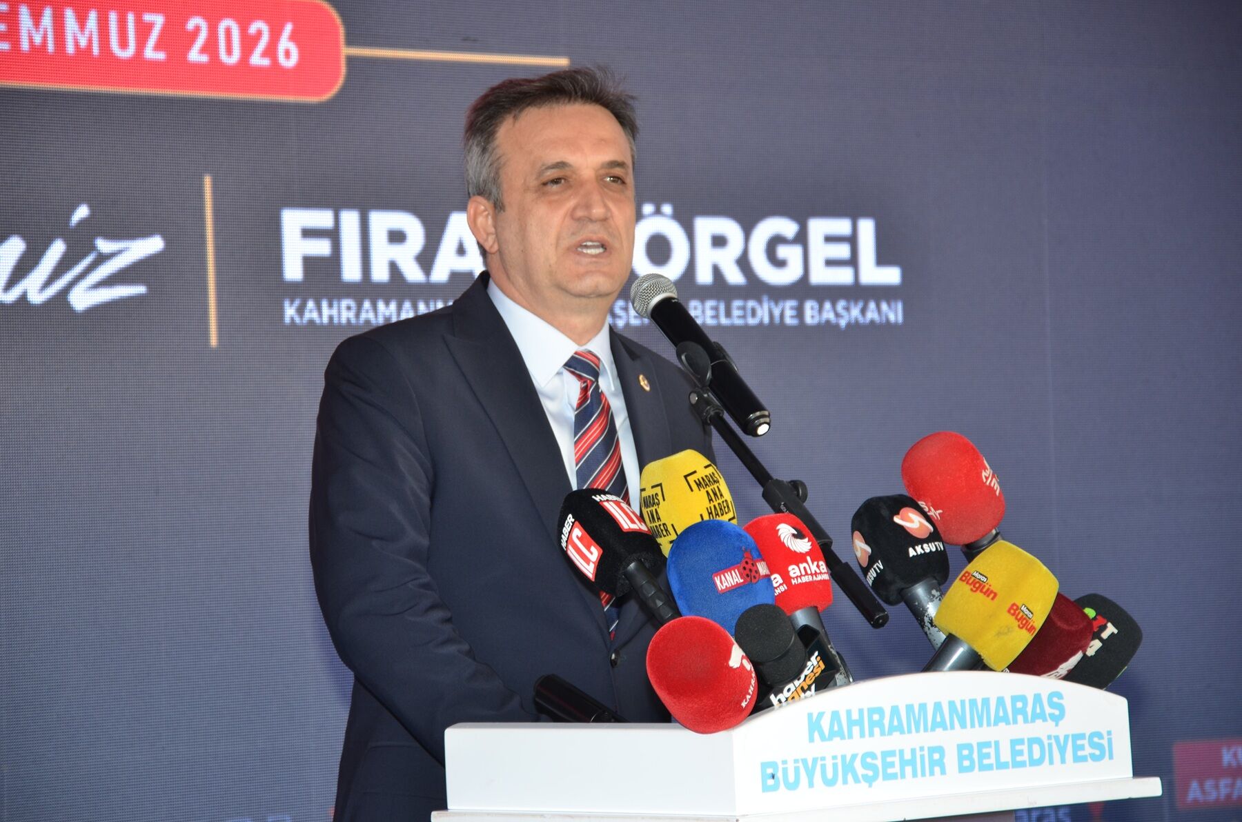 Afşin’de 800 Milyon Tl’lik Kuzey İlçeleri Asfalt Üretim Tesisi Hizmete Açıldı