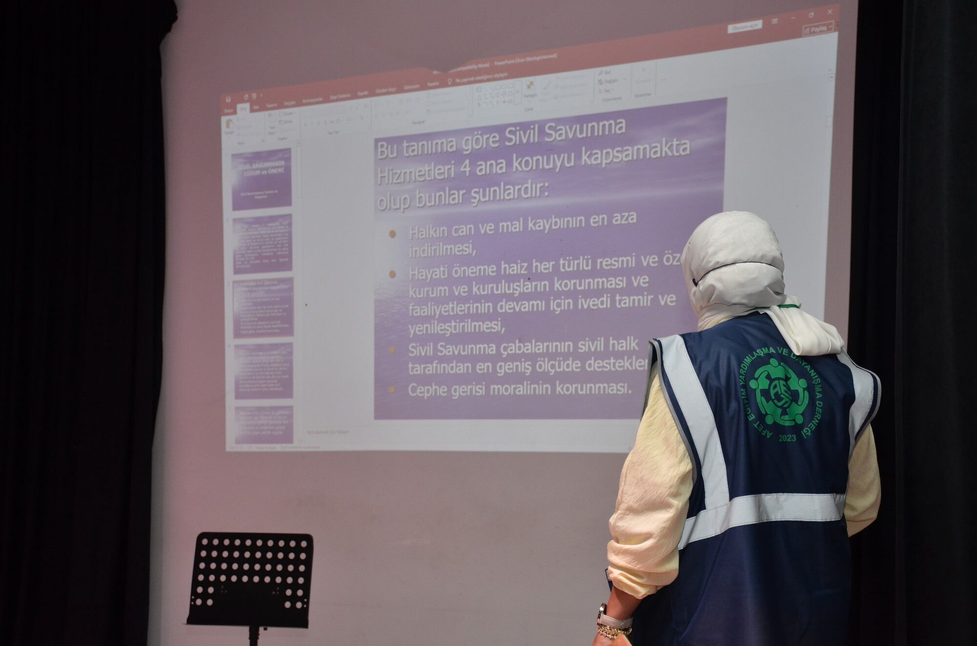 Afşin’de Afet Farkındalık Konferansı Düzenlendi (4)