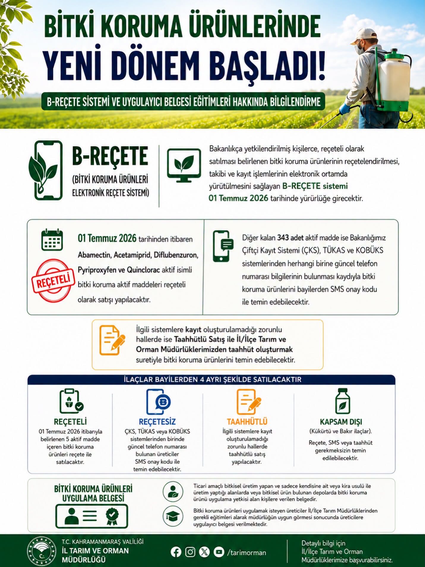 Afşin’de Bitki Koruma Ürünlerinde Yeni Dönem Resmen Başladı (2)