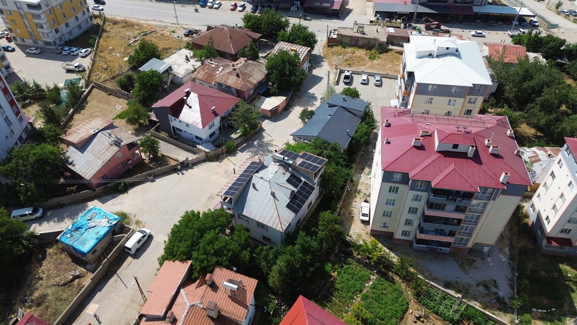 Afşin'de Çatısına Güneş Paneli Kurdu, Elektrik Faturasını Sıfırladı (9)