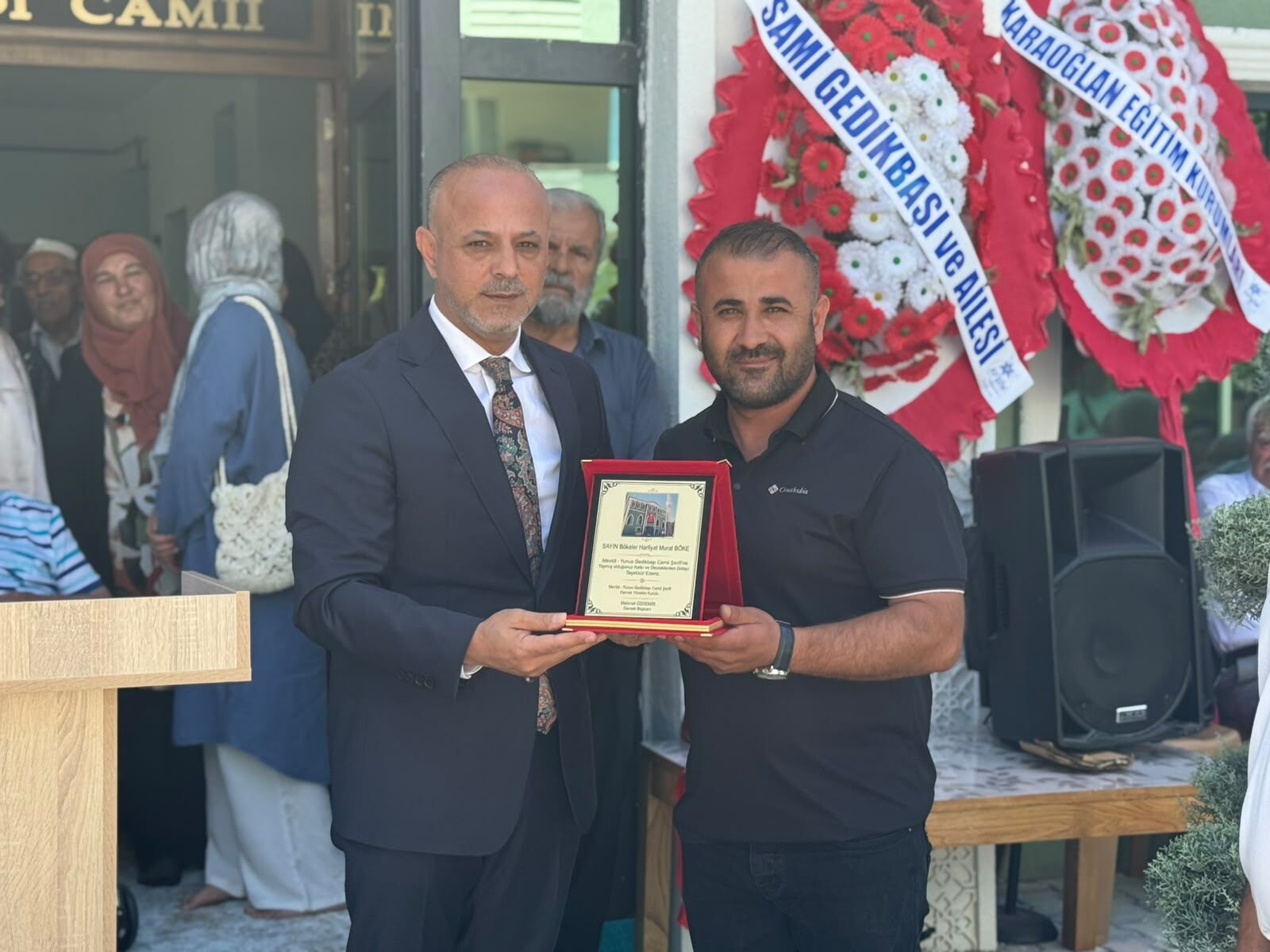 Afşin’de Mevlüt Yunus Gedikbaşı Camii Dualarla Yeniden İbadete Açıldı (12)