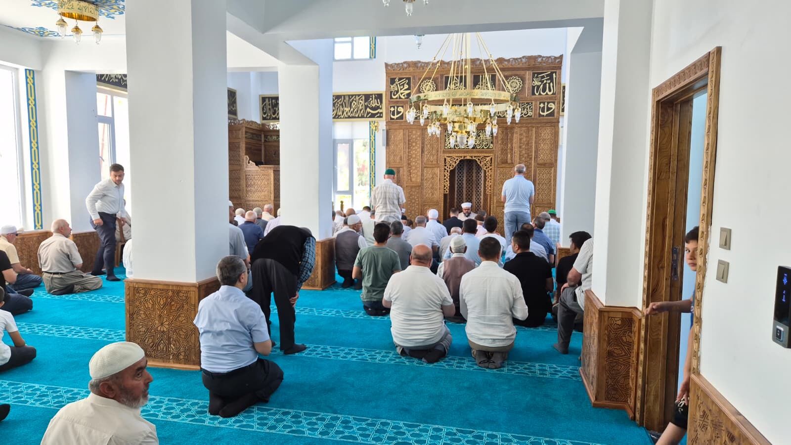 Afşin’de Mevlüt Yunus Gedikbaşı Camii Dualarla Yeniden İbadete Açıldı (5)