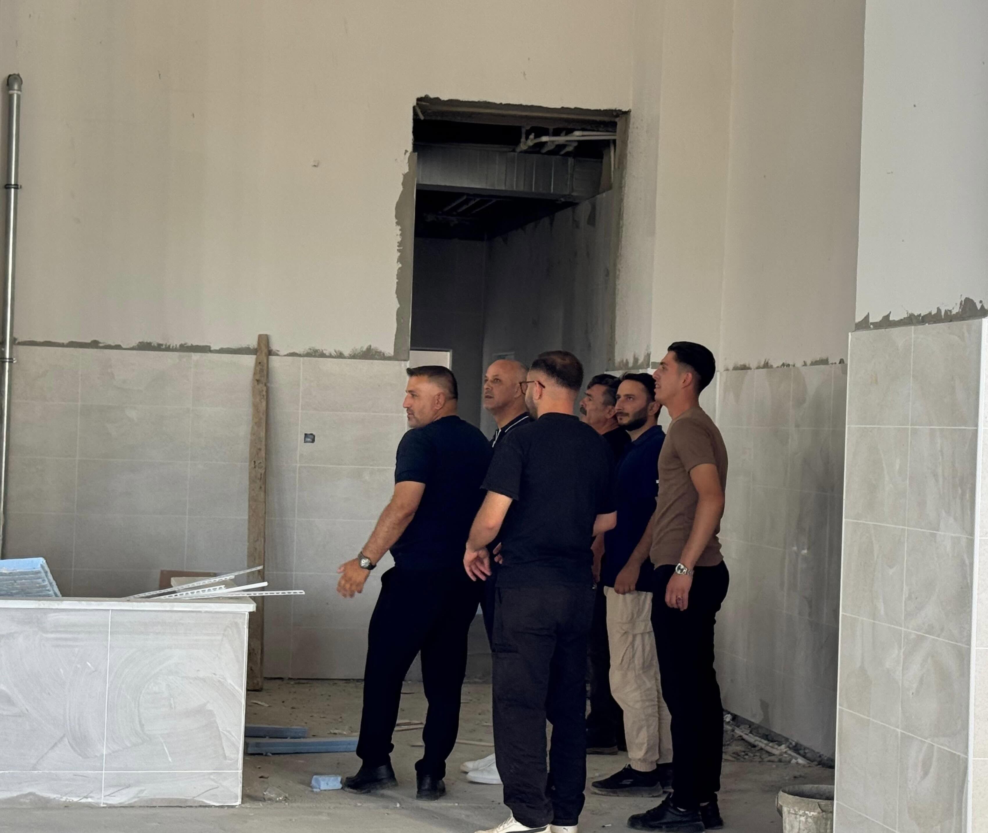 Afşin’de Yarı Olimpik Yüzme Havuzu Projesinde Çalışmalar Yerinde İncelendi4