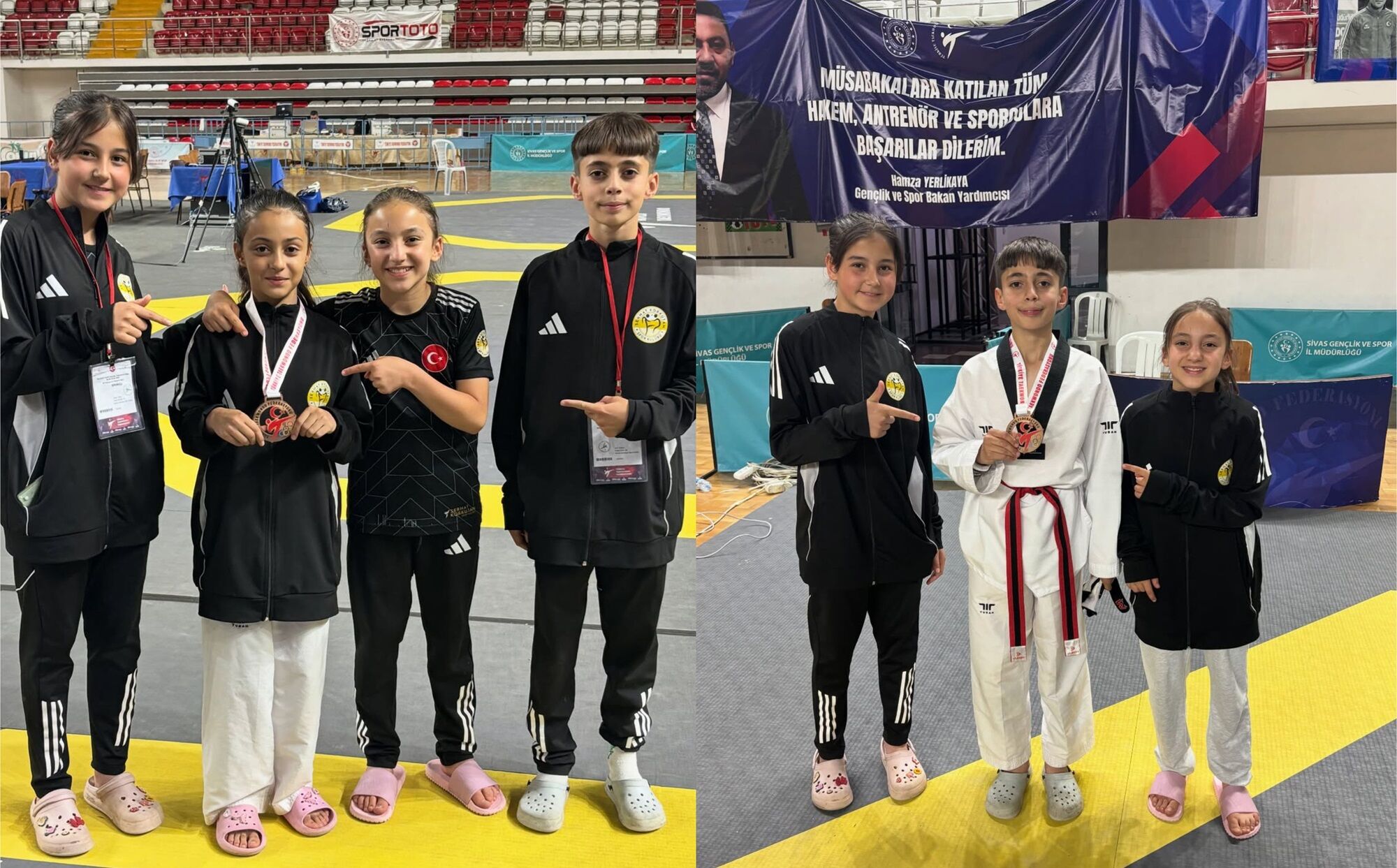 Afşinli Taekwondocular Sivas’tan Madalyayla Döndü (3)