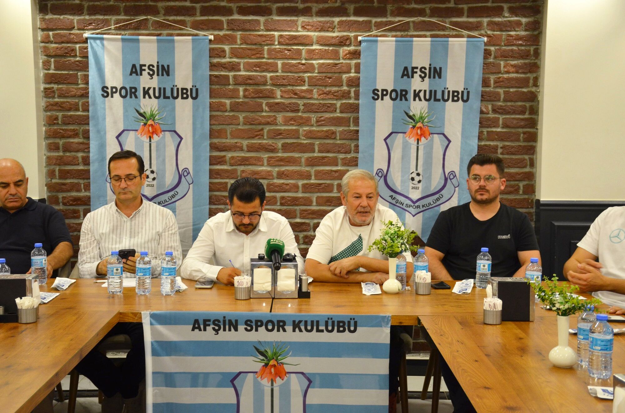 Afşinspor Yeni Yönetimi İlk Basın Toplantısını Gerçekleştirdi (2)