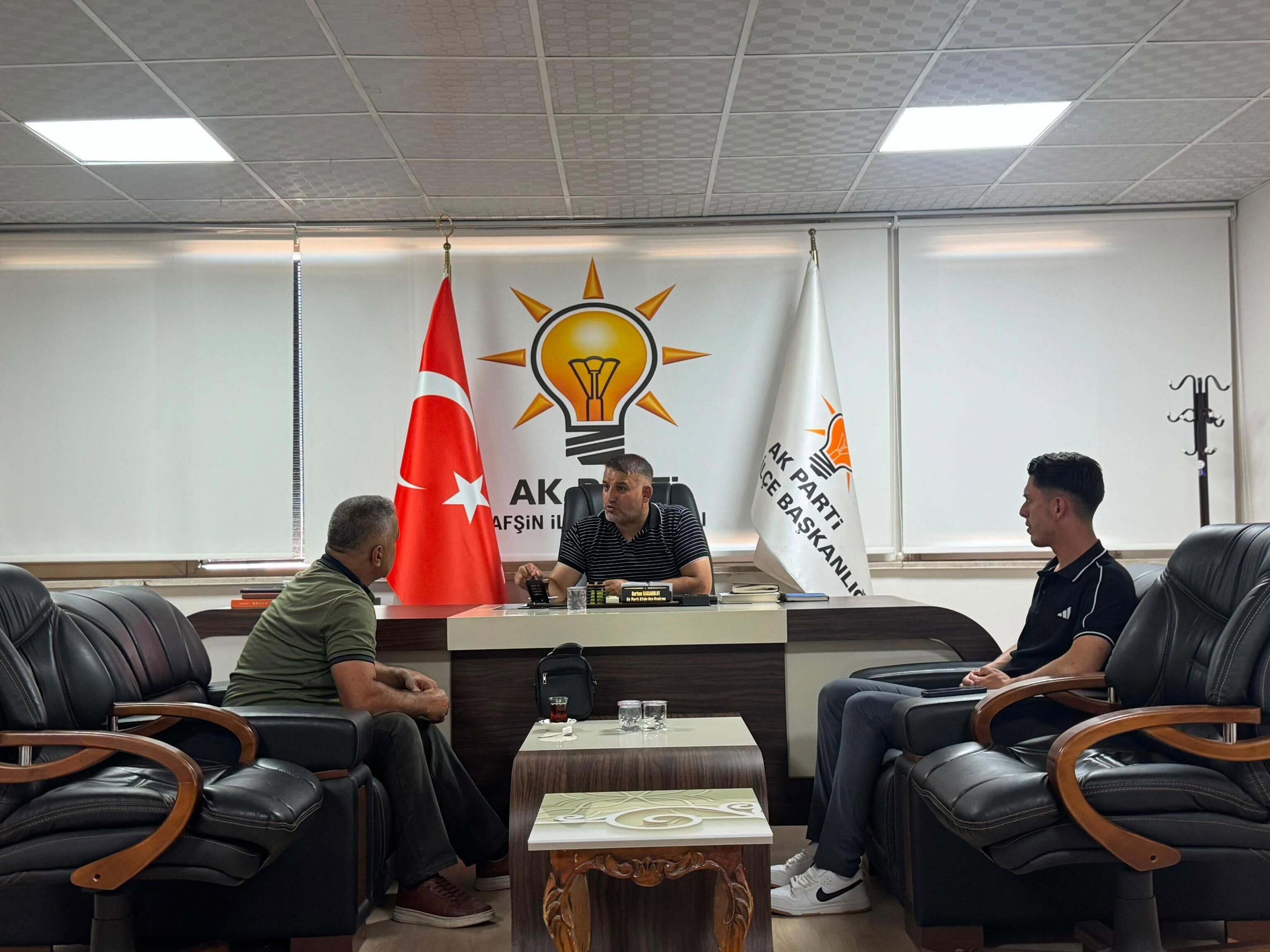 Ak Parti Afşin İlçe Başkanı Karabulut Vatandaşlarla Bir Araya Geldi2-1
