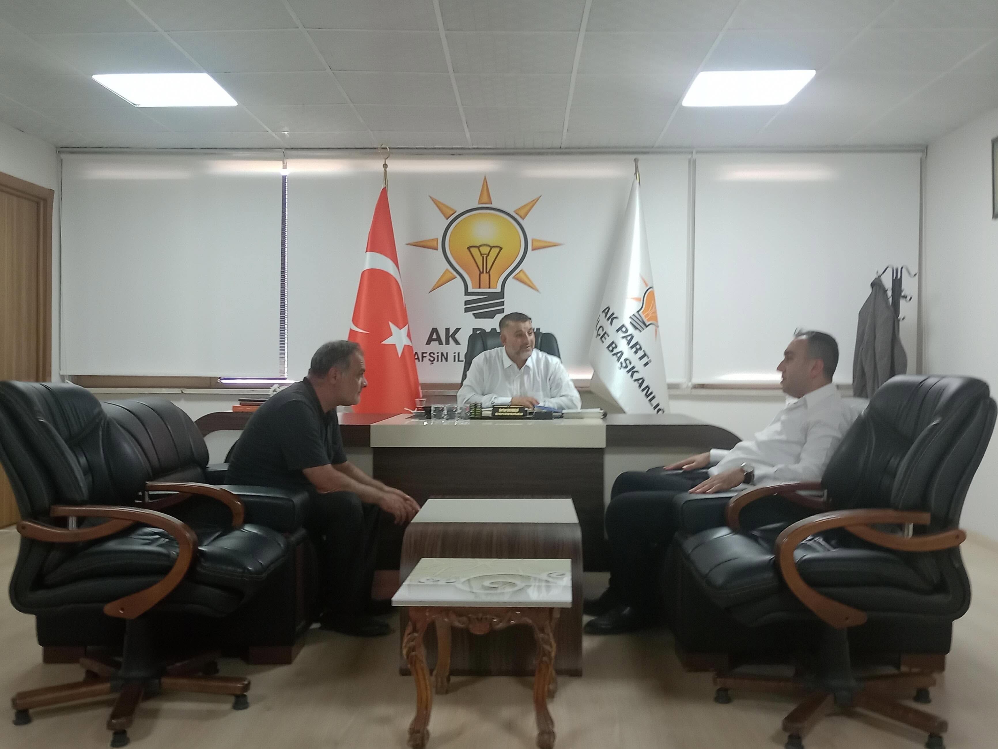 Ak Parti Afşin İlçe Başkanı Karabulut Vatandaşlarla Buluştu2