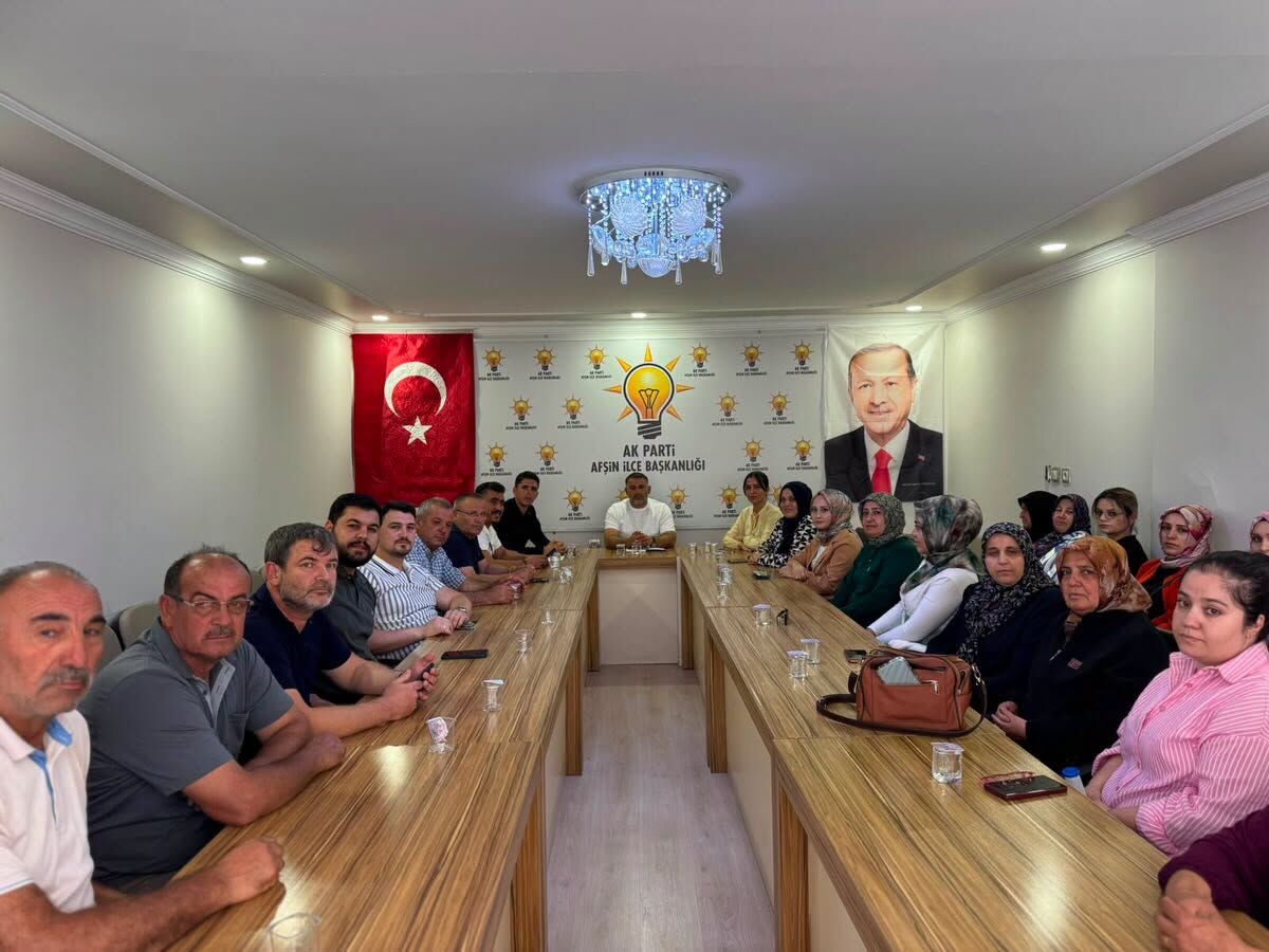 Ak Parti Afşin Teşkilatı Üç Kademe Yönetim Kurulu Toplantısını Gerçekleştirdi2
