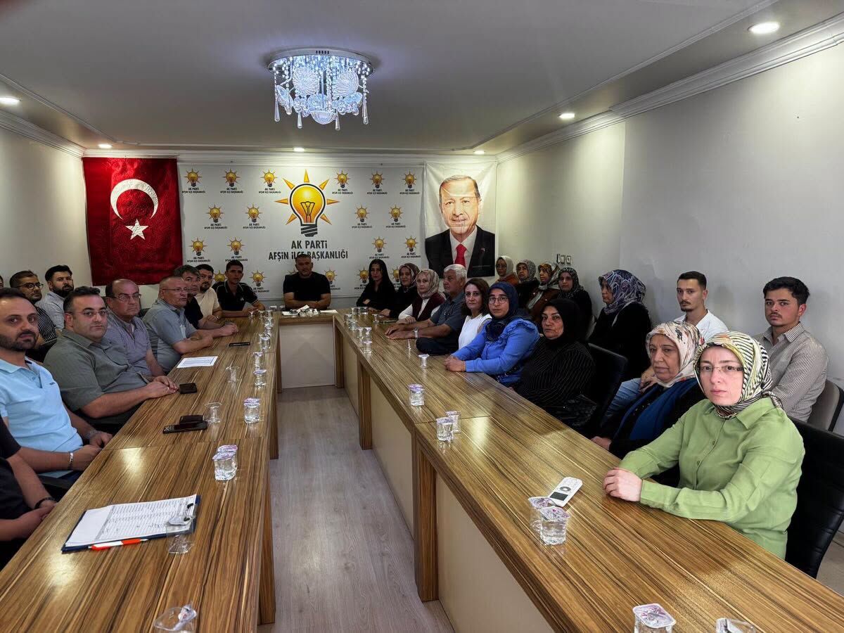 Ak Parti Afşin Teşkilatı'nda 3 Kademe Yönetim Kurulu Toplantısı Gerçekleştirildi2
