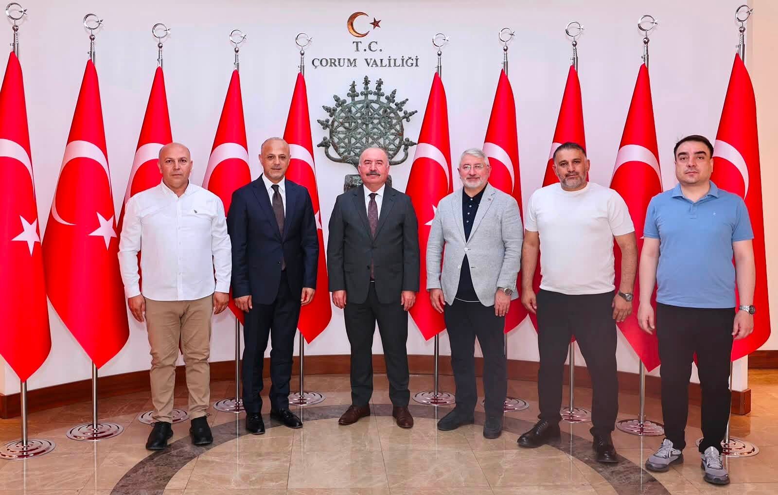Başkan Kıraç’tan Çorum Valisi Çalgan’a Ziyaret3